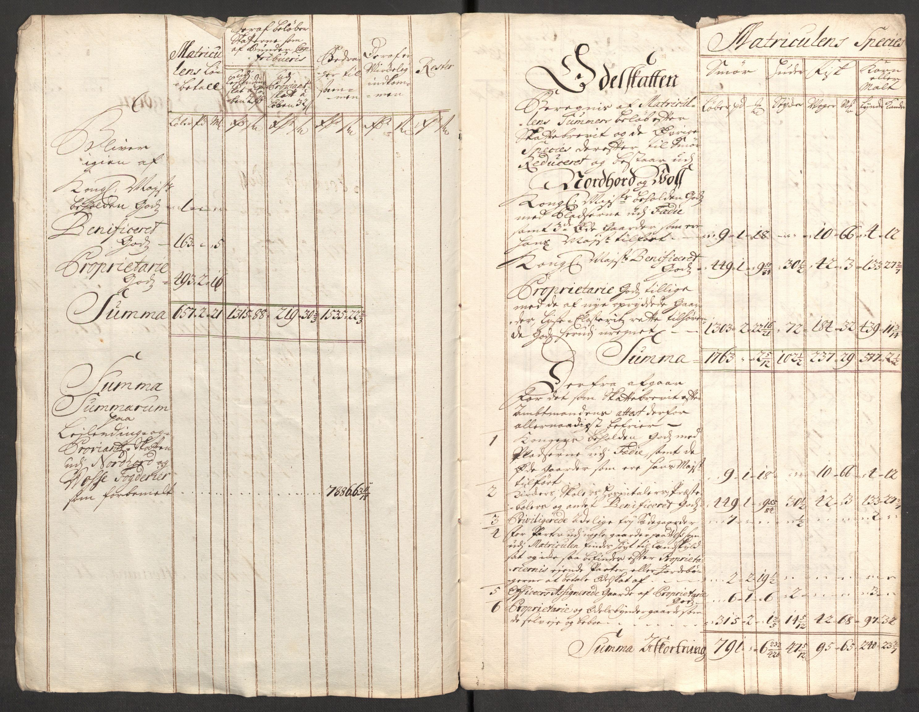 Rentekammeret inntil 1814, Reviderte regnskaper, Fogderegnskap, AV/RA-EA-4092/R51/L3189: Fogderegnskap Nordhordland og Voss, 1708, s. 38