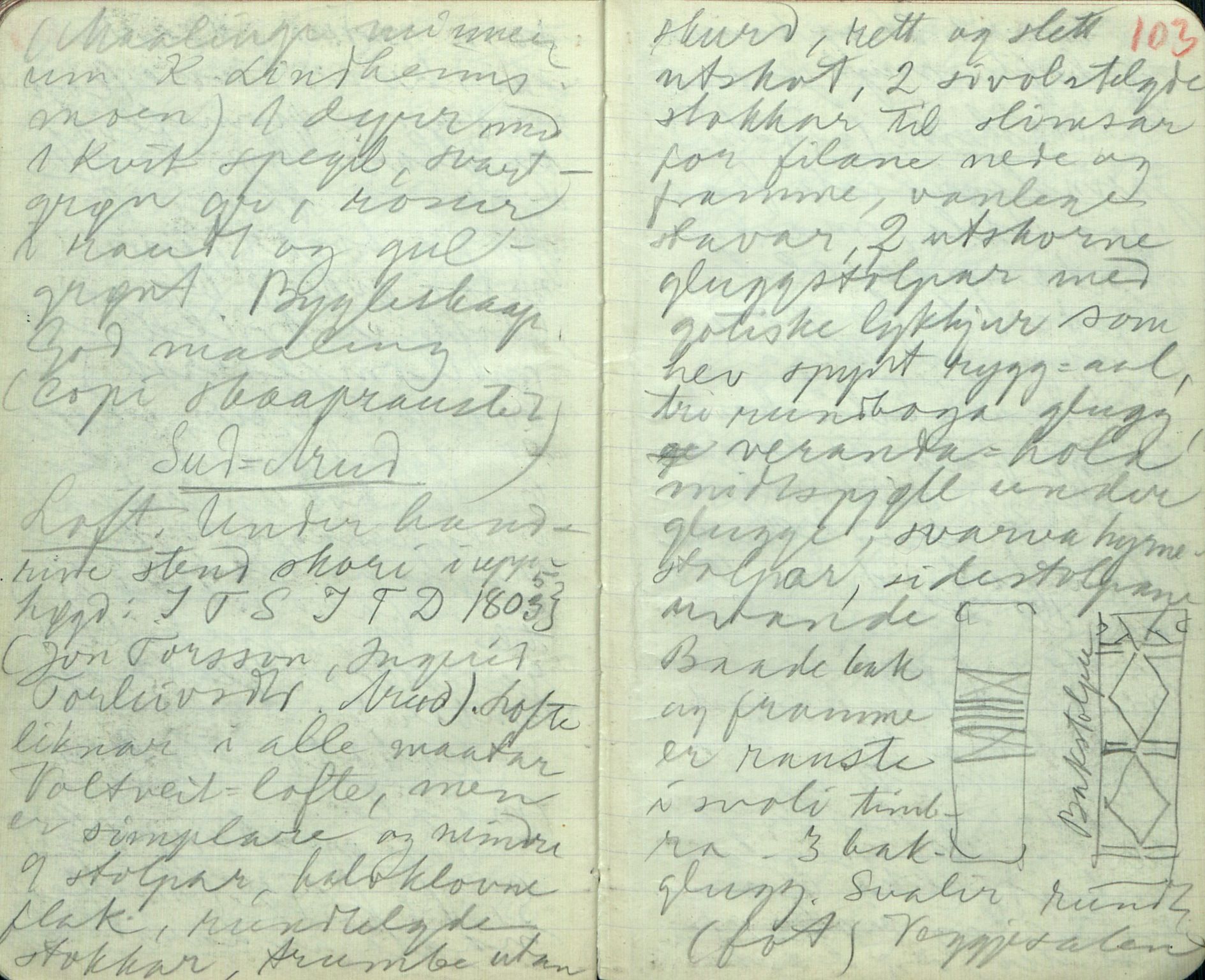 Rikard Berge, TEMU/TGM-A-1003/F/L0011/0003: 381-399 / 383 Oppskrifter frå Heddal, Bø, Sauherad, 1918-1919, s. 102-103