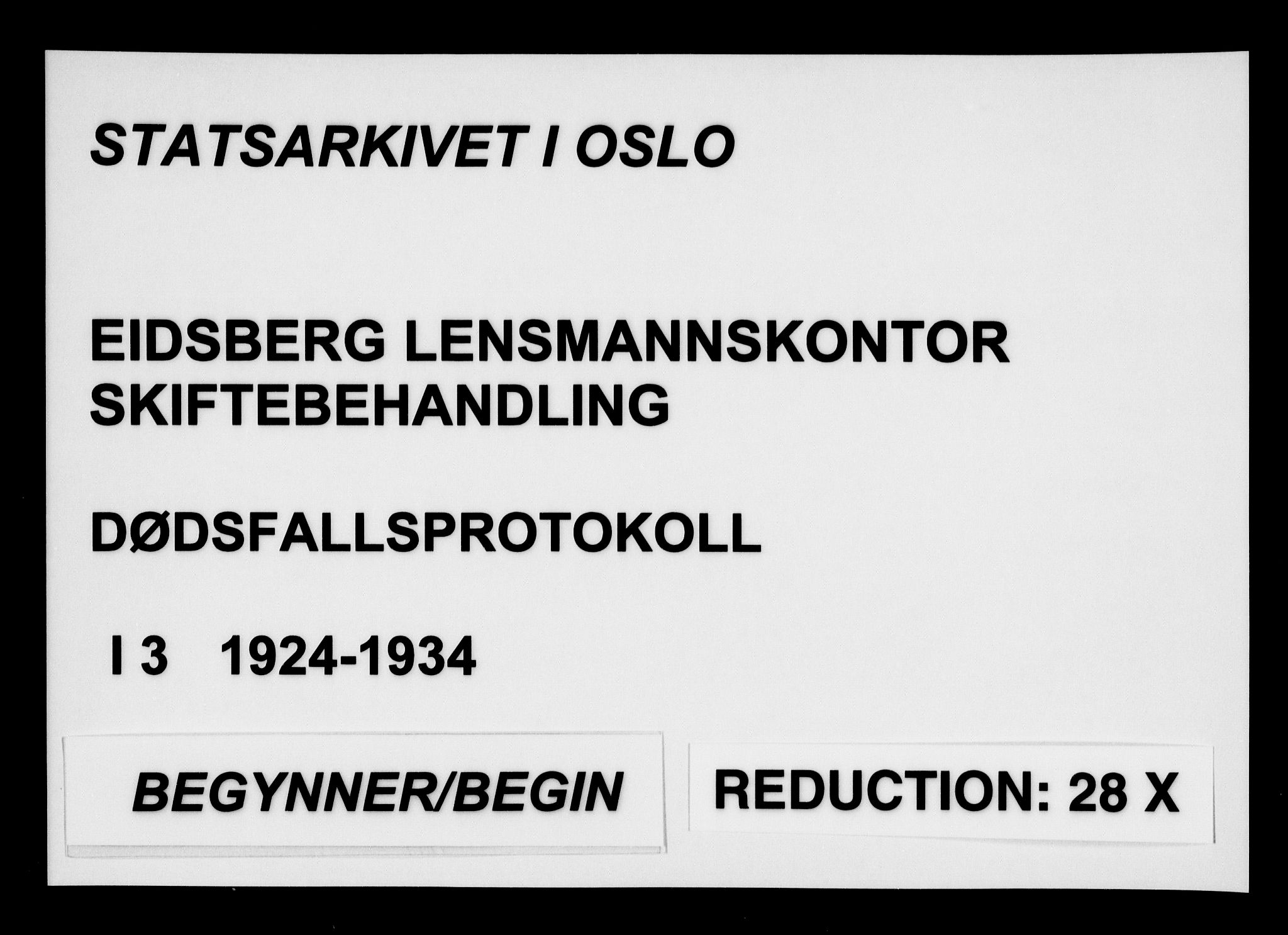 Eidsberg lensmannskontor, SAO/A-10079/H/Ha/Haa/L0003: Dødsfallsprotokoll, 1924-1934
