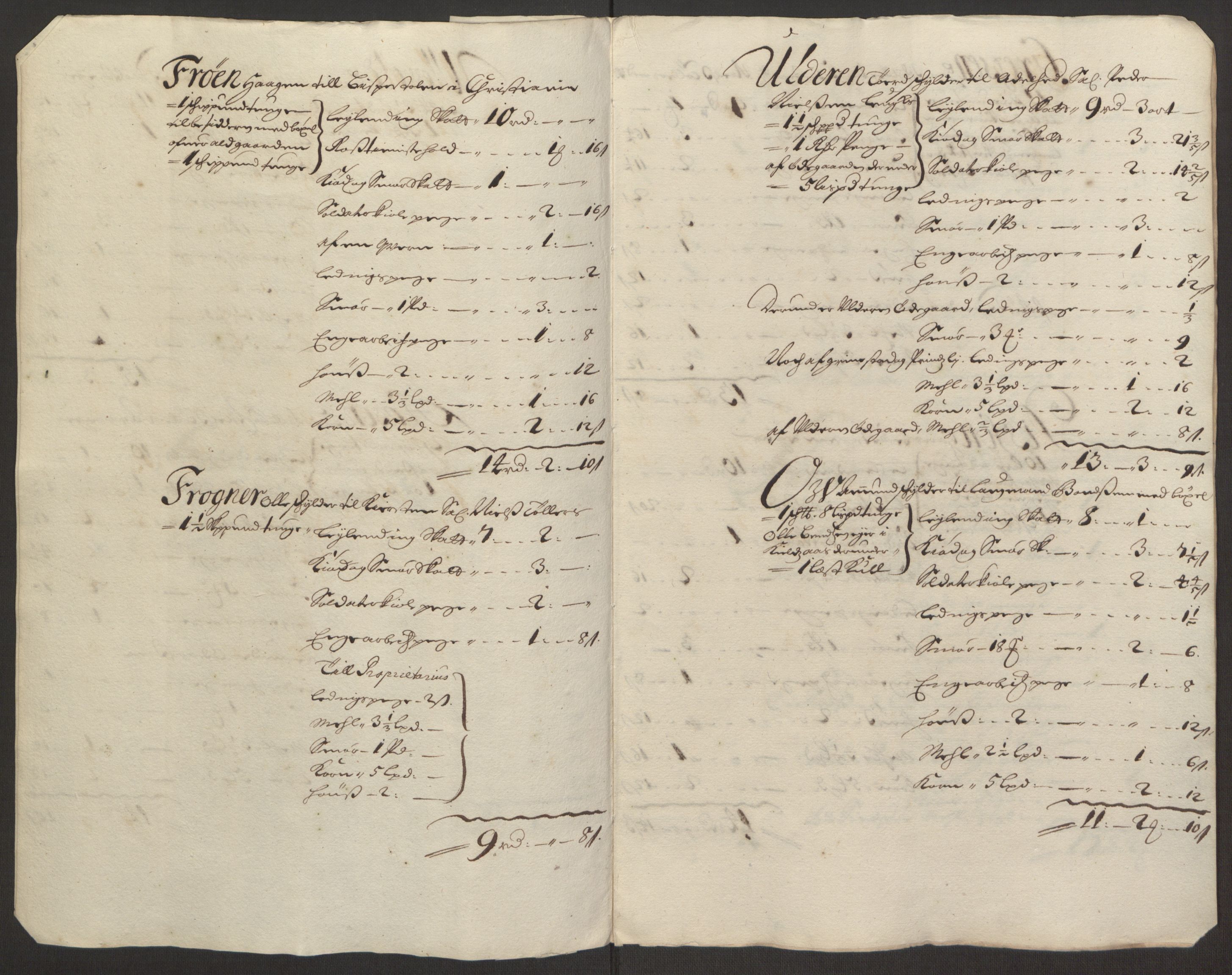 Rentekammeret inntil 1814, Reviderte regnskaper, Fogderegnskap, AV/RA-EA-4092/R10/L0439: Fogderegnskap Aker og Follo, 1695, s. 221