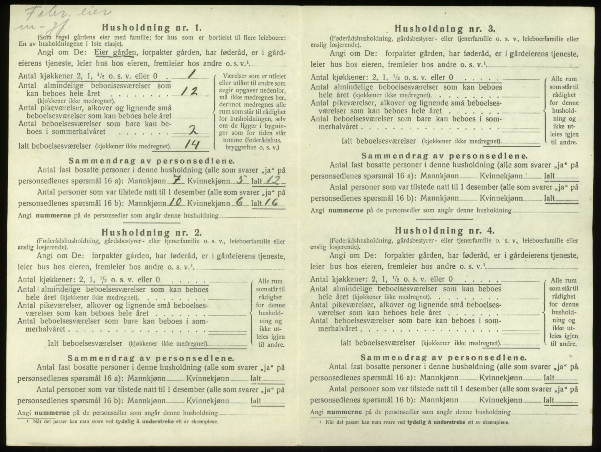 SAB, Folketelling 1920 for 1447 Innvik herred, 1920, s. 145