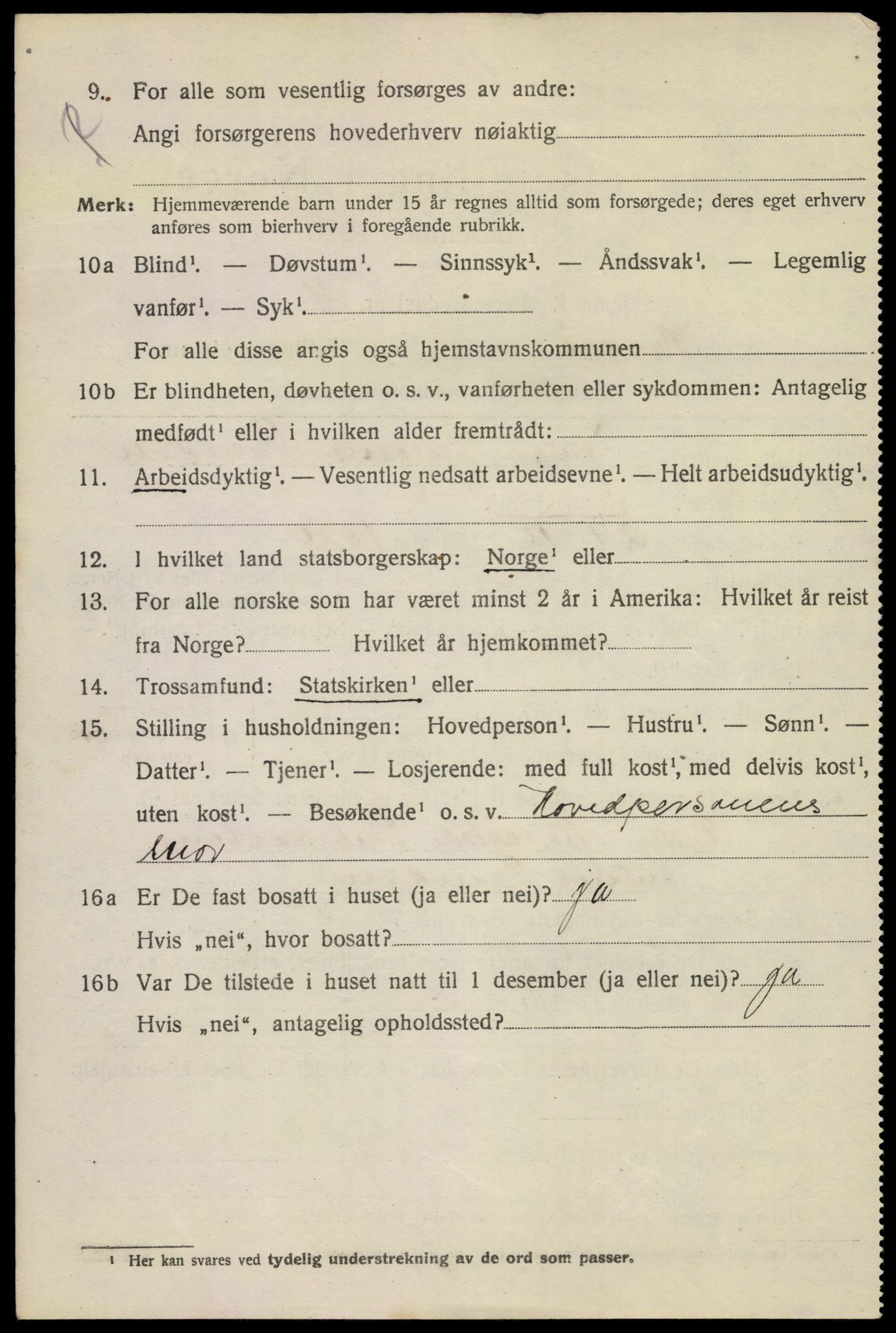 SAKO, Folketelling 1920 for 0801 Kragerø kjøpstad, 1920, s. 11080