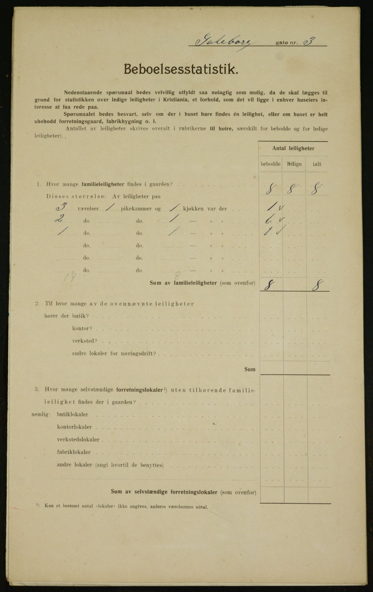 OBA, Kommunal folketelling 1.2.1910 for Kristiania, 1910, s. 31365