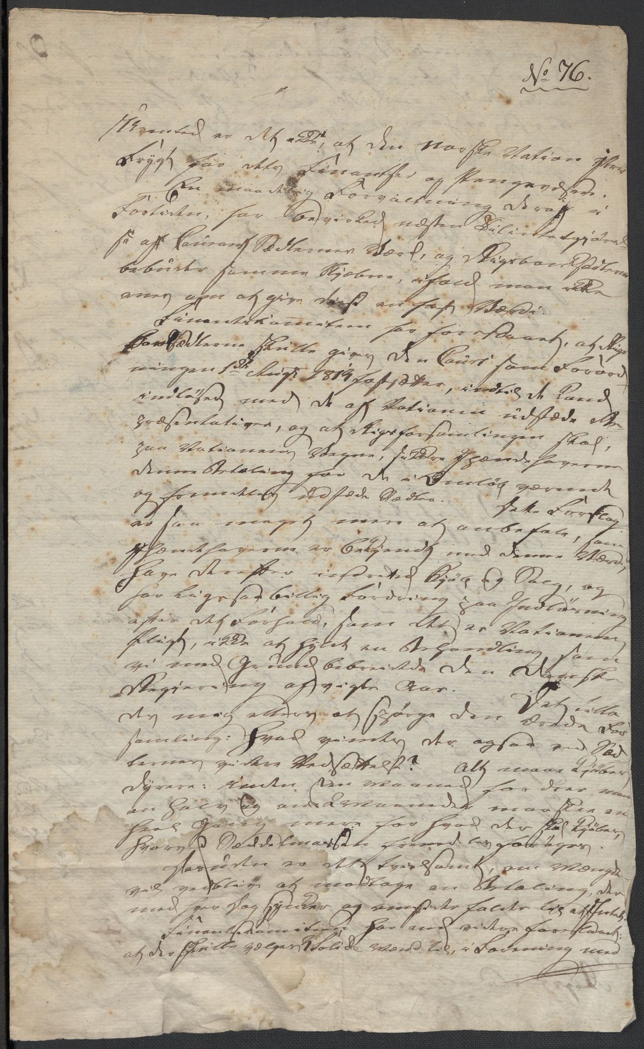 Christie, Wilhelm Frimann Koren, RA/PA-0014/F/L0004: Christies dokumenter fra 1814, 1814, s. 135