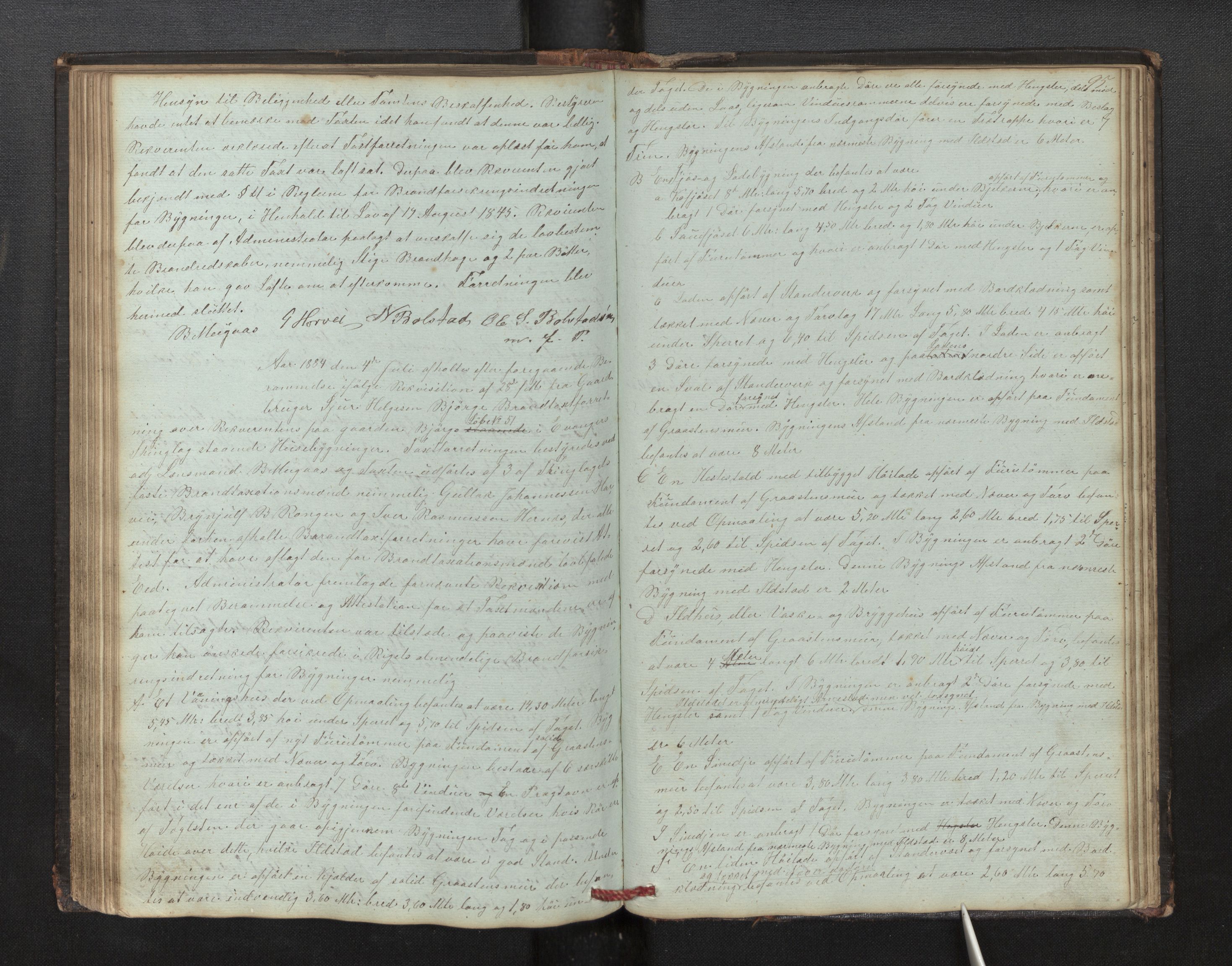 Lensmannen i Evanger, AV/SAB-A-31701/0012/L0001: Branntakstprotokoll, 1846-1914, s. 94b-95a
