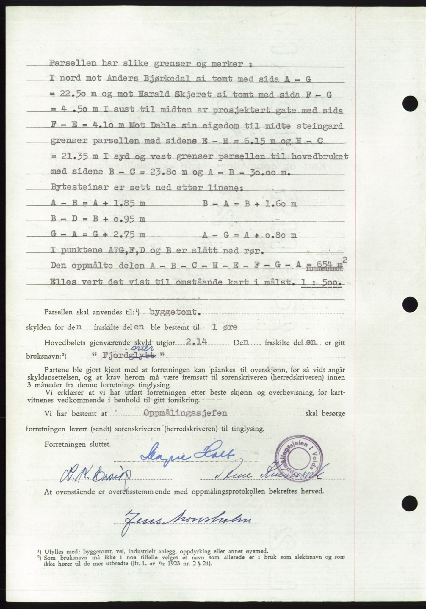 Søre Sunnmøre sorenskriveri, AV/SAT-A-4122/1/2/2C/L0110: Pantebok nr. 36A, 1958-1958, Dagboknr: 2246/1958