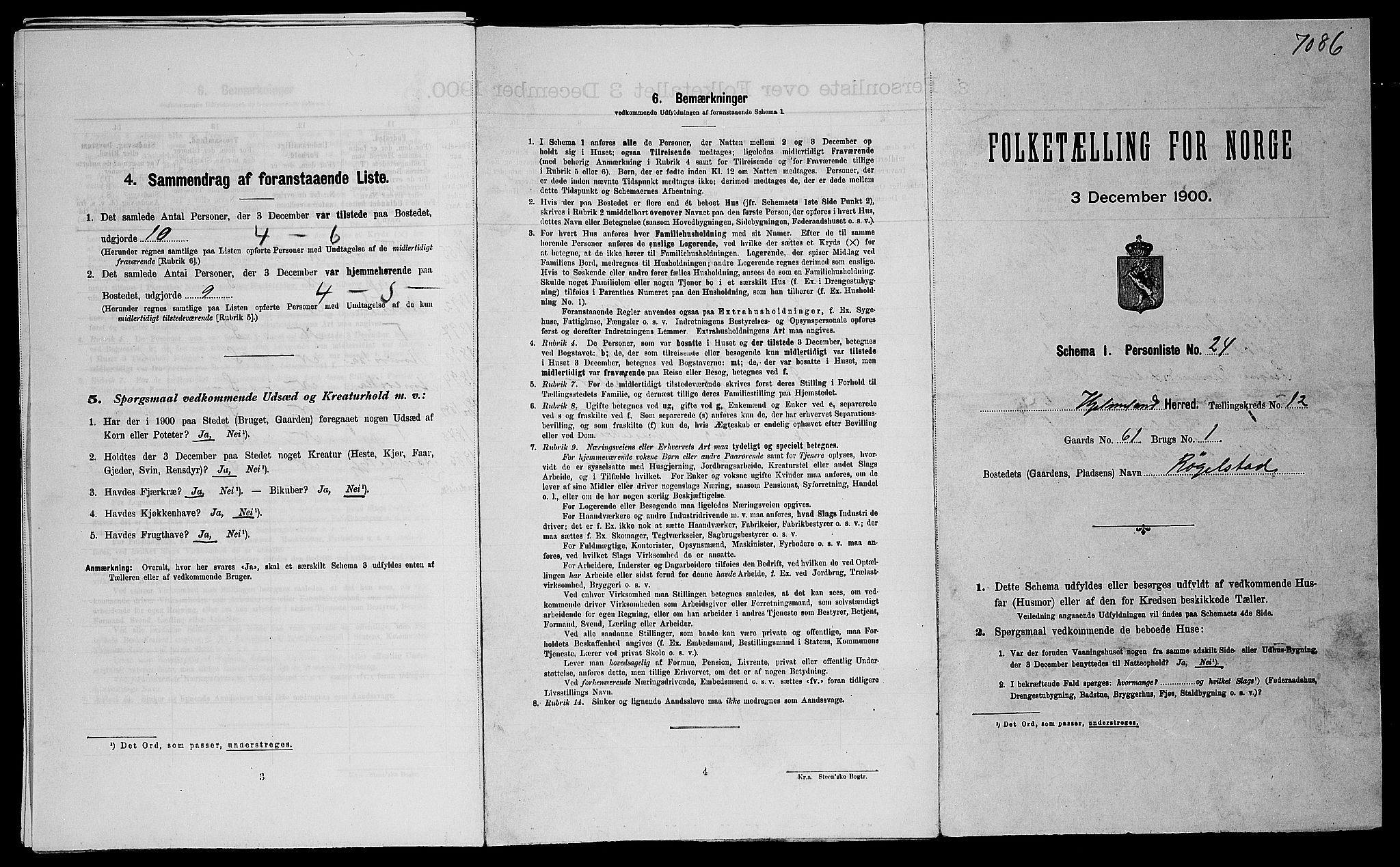 SAST, Folketelling 1900 for 1133 Hjelmeland herred, 1900, s. 749