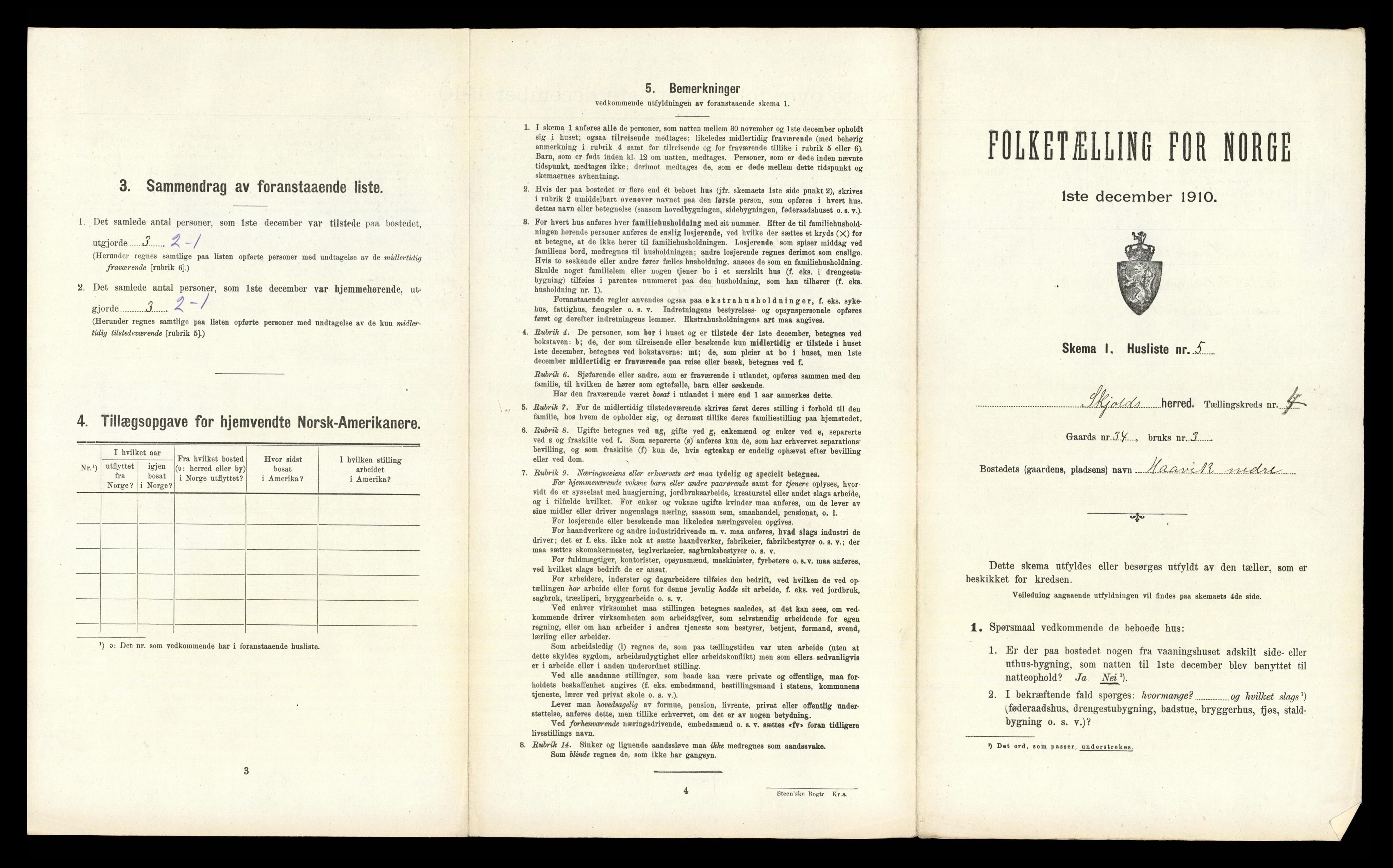 RA, Folketelling 1910 for 1154 Skjold herred, 1910, s. 322