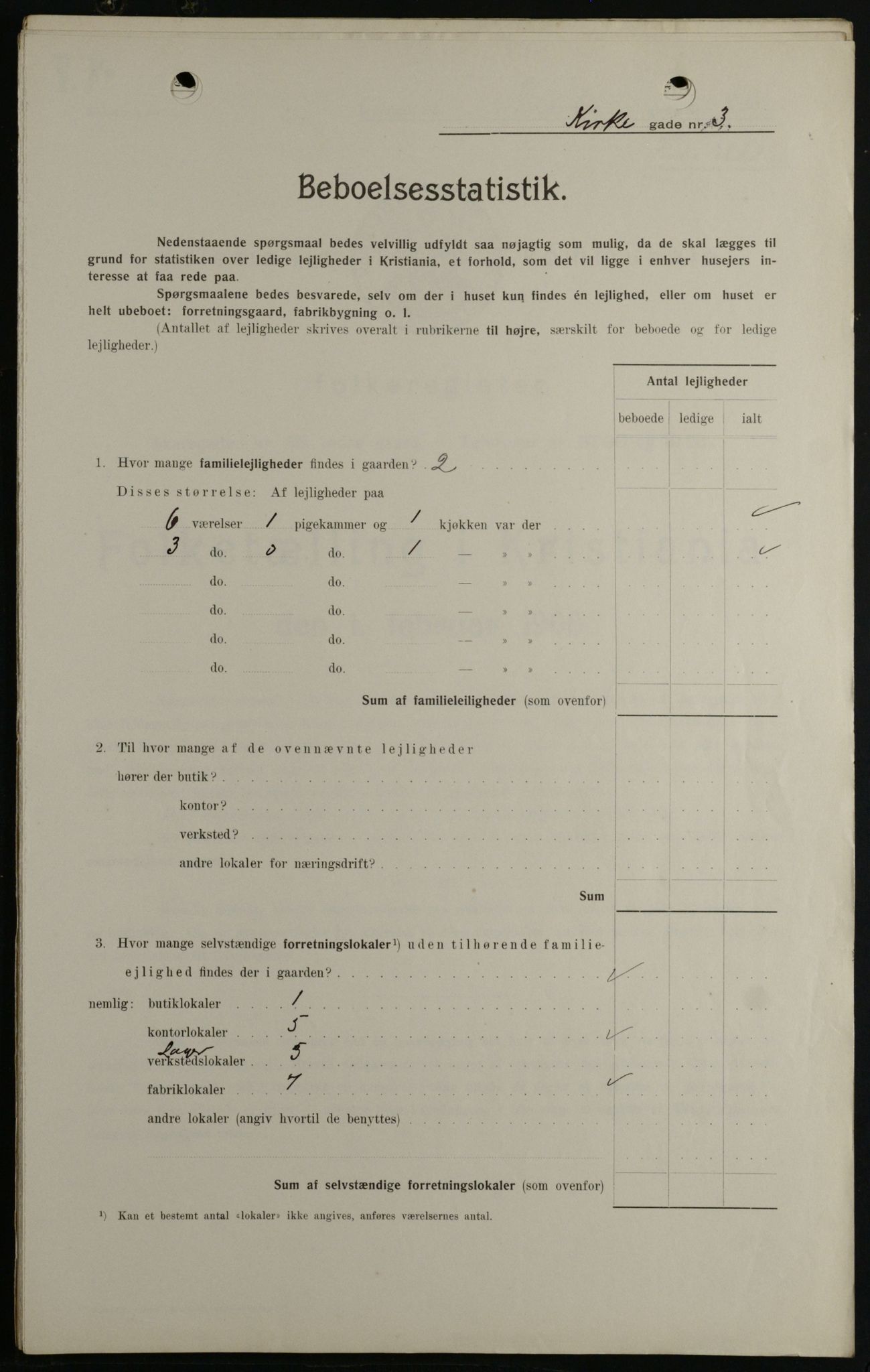 OBA, Kommunal folketelling 1.2.1908 for Kristiania kjøpstad, 1908, s. 44512