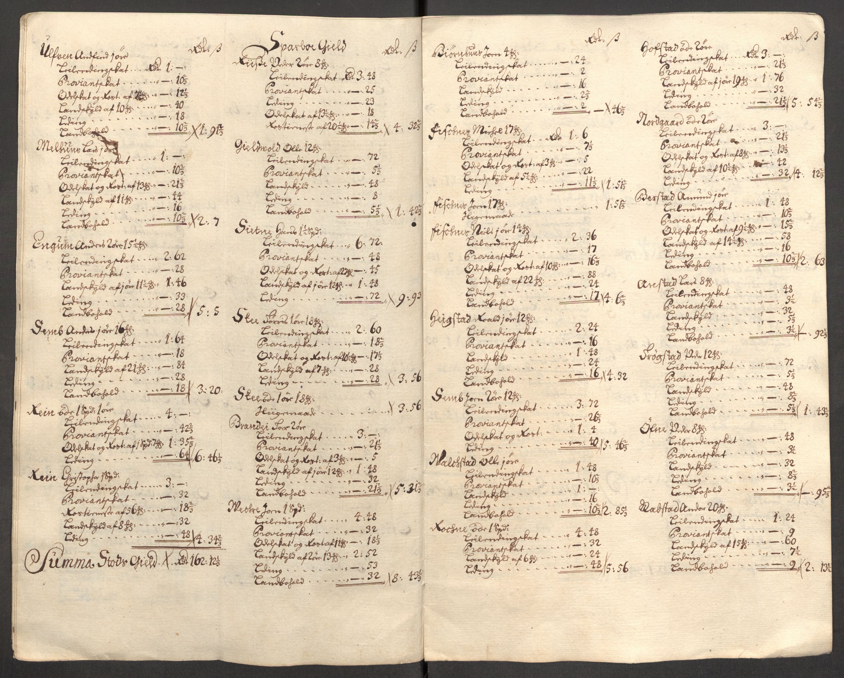 Rentekammeret inntil 1814, Reviderte regnskaper, Fogderegnskap, AV/RA-EA-4092/R63/L4315: Fogderegnskap Inderøy, 1706-1707, s. 216