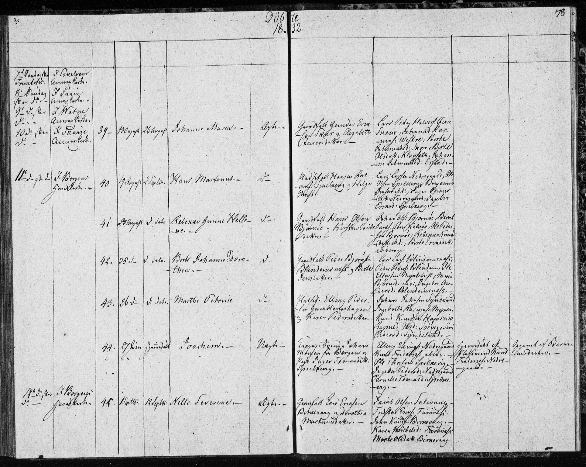 Ministerialprotokoller, klokkerbøker og fødselsregistre - Møre og Romsdal, AV/SAT-A-1454/528/L0413: Residerende kapellans bok nr. 528B01, 1828-1832, s. 78