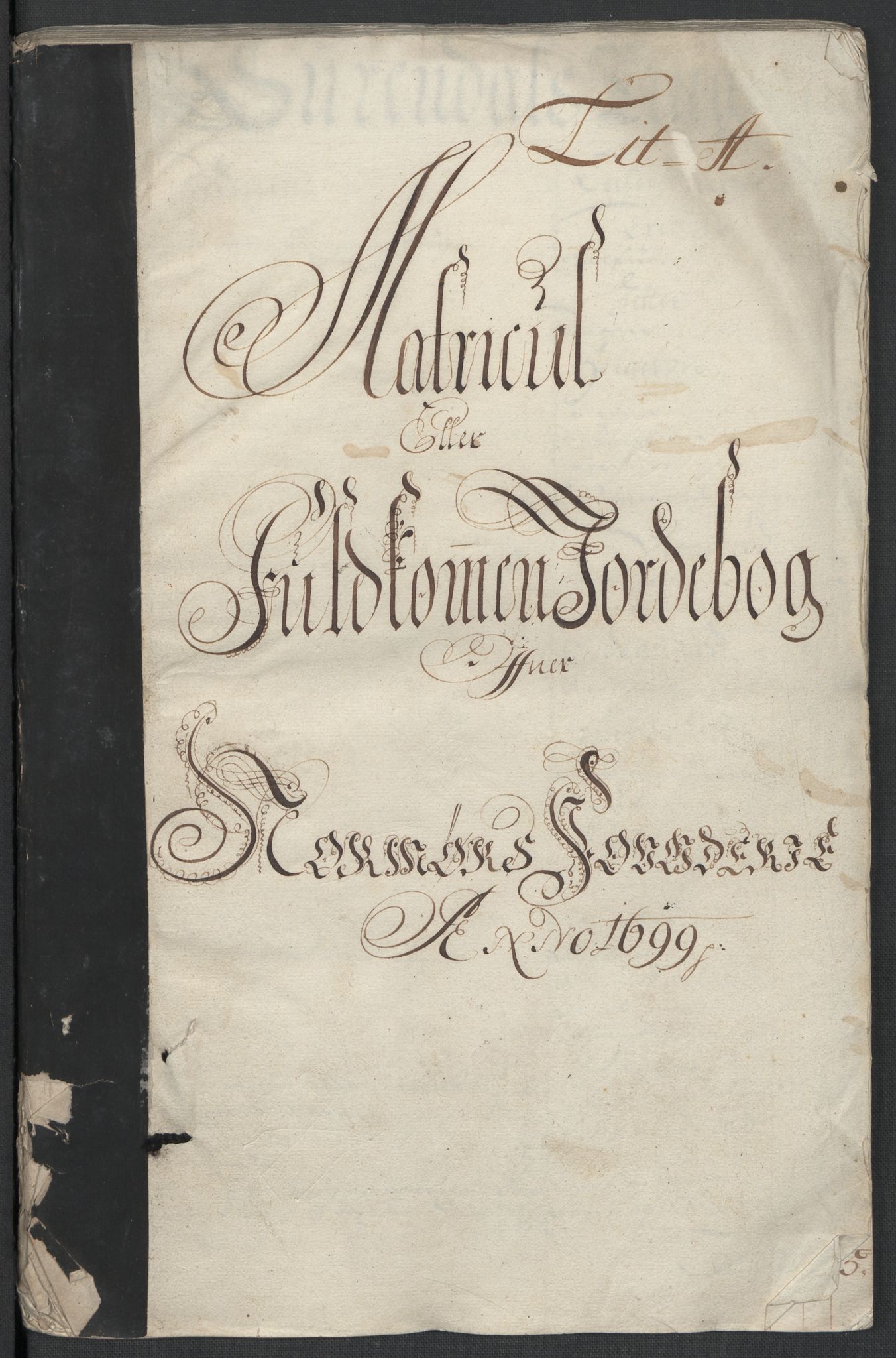 Rentekammeret inntil 1814, Reviderte regnskaper, Fogderegnskap, RA/EA-4092/R56/L3738: Fogderegnskap Nordmøre, 1699, s. 14