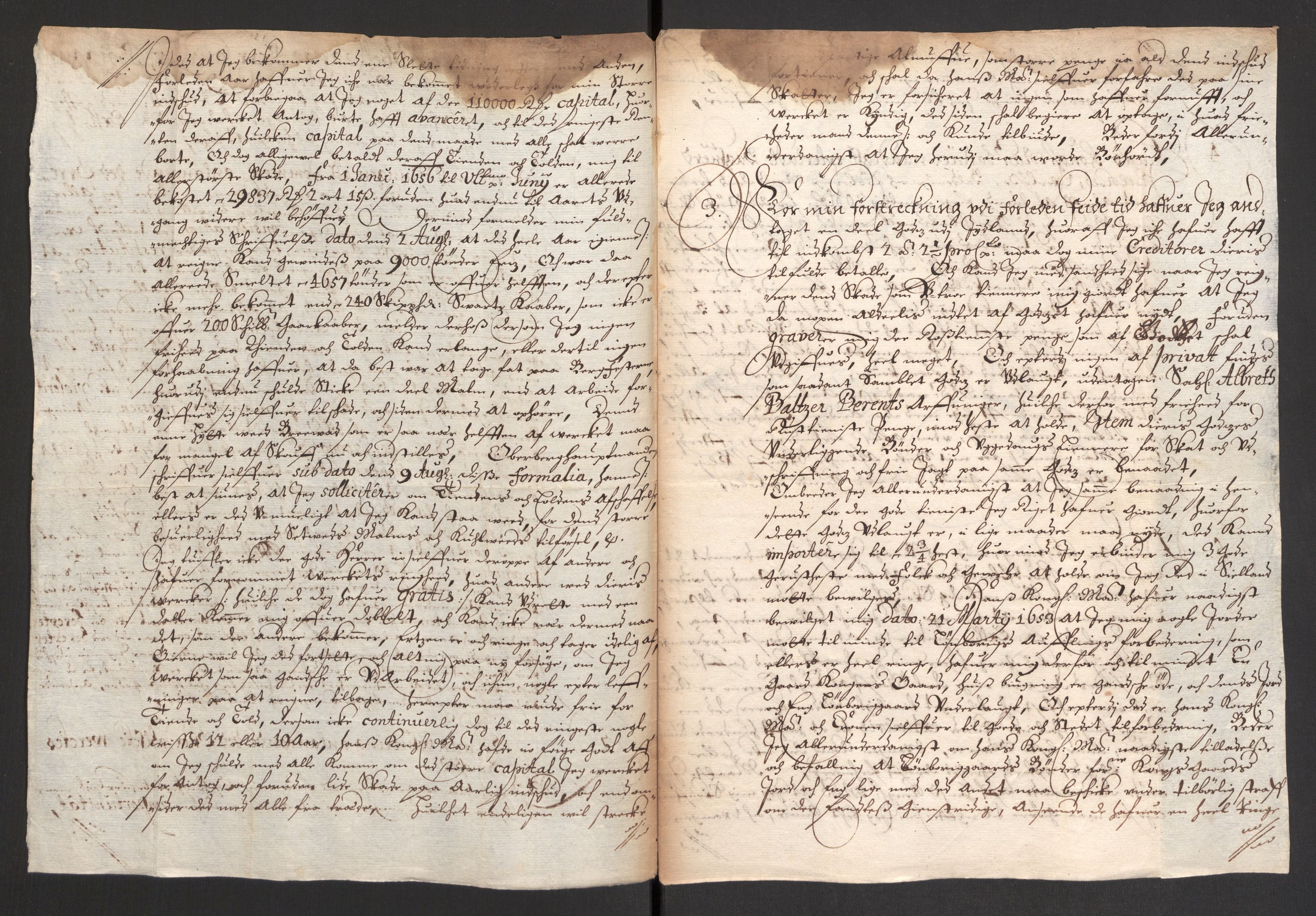 Danske Kanselli 1572-1799, AV/RA-EA-3023/F/Fc/Fcc/Fcca/L0017: Norske innlegg 1572-1799, 1656, s. 173