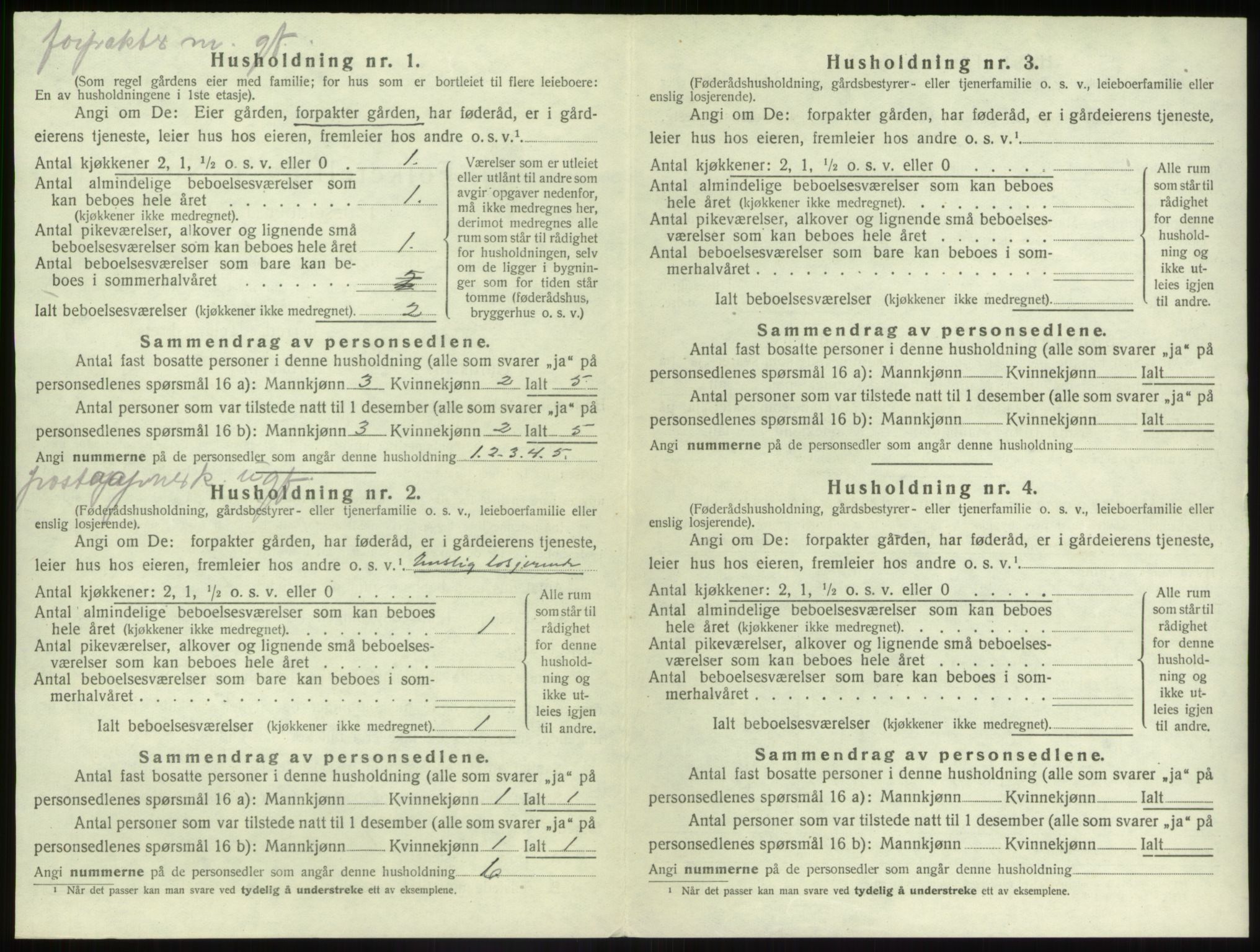 SAB, Folketelling 1920 for 1431 Jølster herred, 1920, s. 921