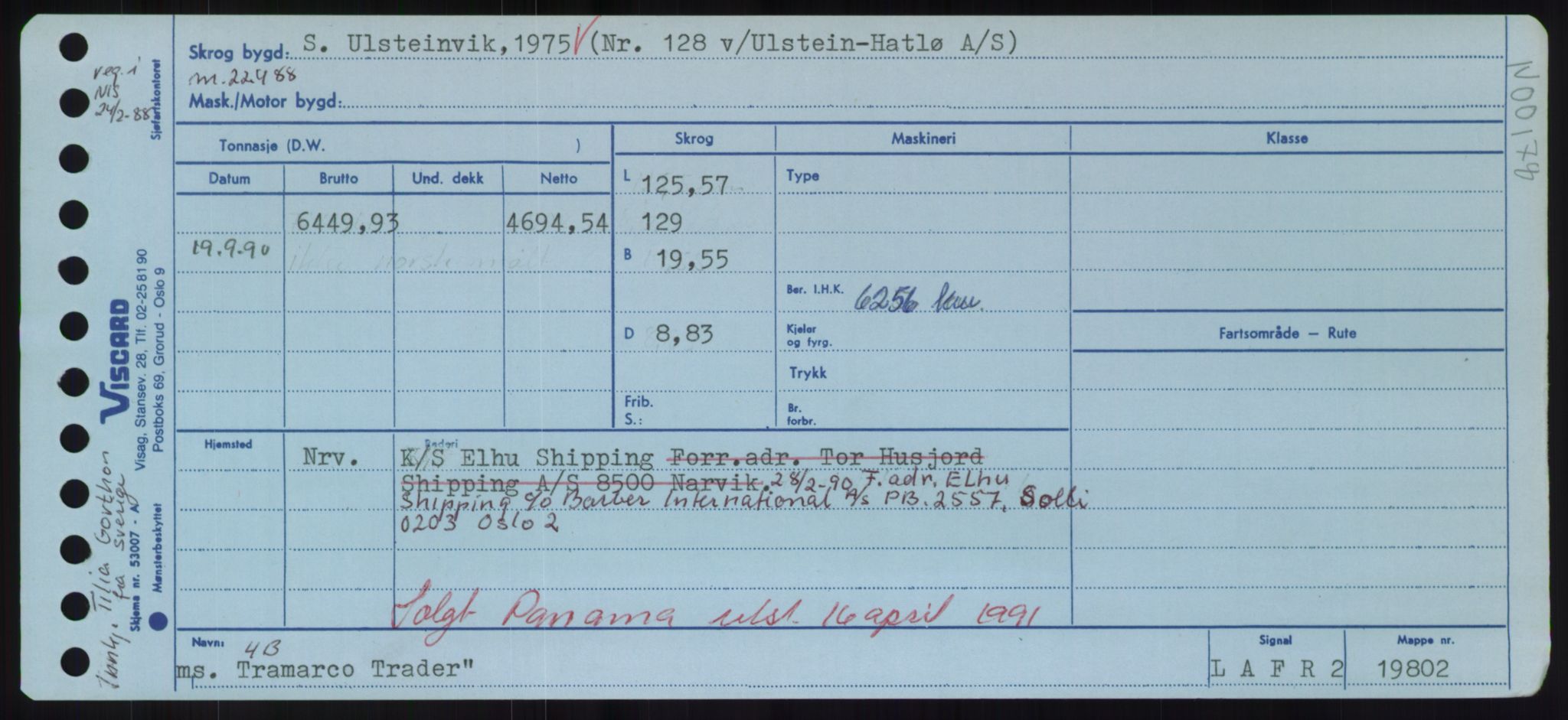 Sjøfartsdirektoratet med forløpere, Skipsmålingen, AV/RA-S-1627/H/Hd/L0039: Fartøy, Ti-Tø, s. 489