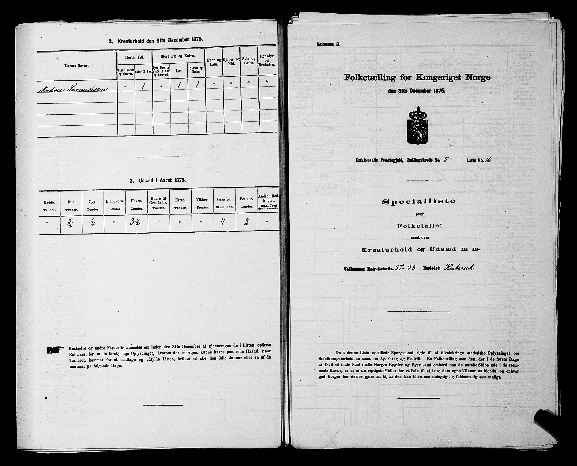 RA, Folketelling 1875 for 0128P Rakkestad prestegjeld, 1875, s. 627