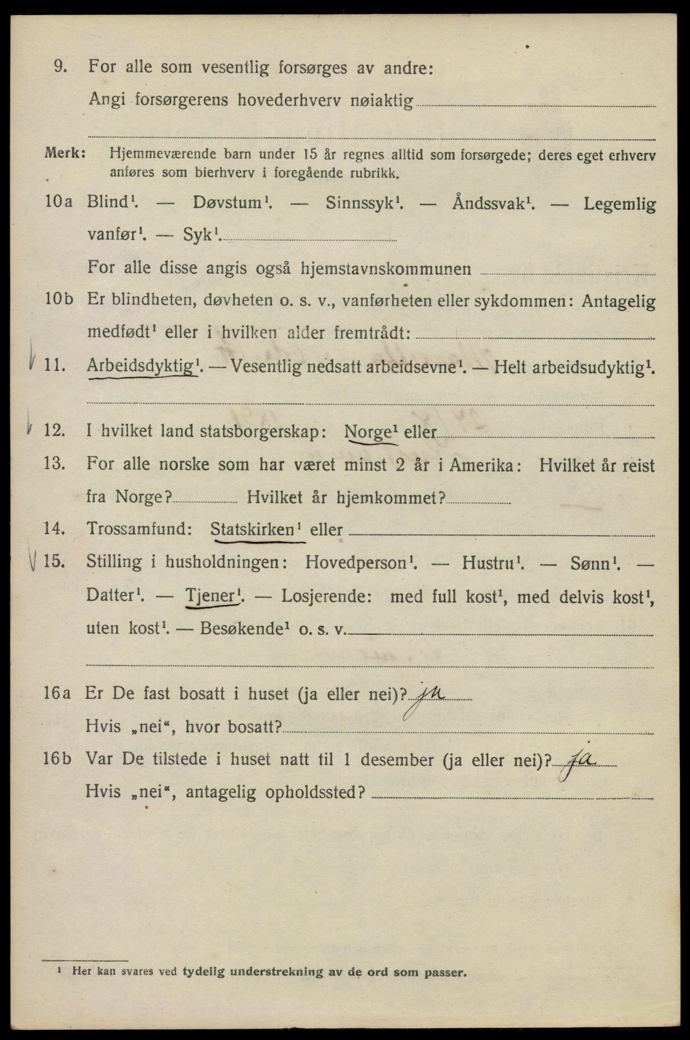 SAO, Folketelling 1920 for 0301 Kristiania kjøpstad, 1920, s. 524758