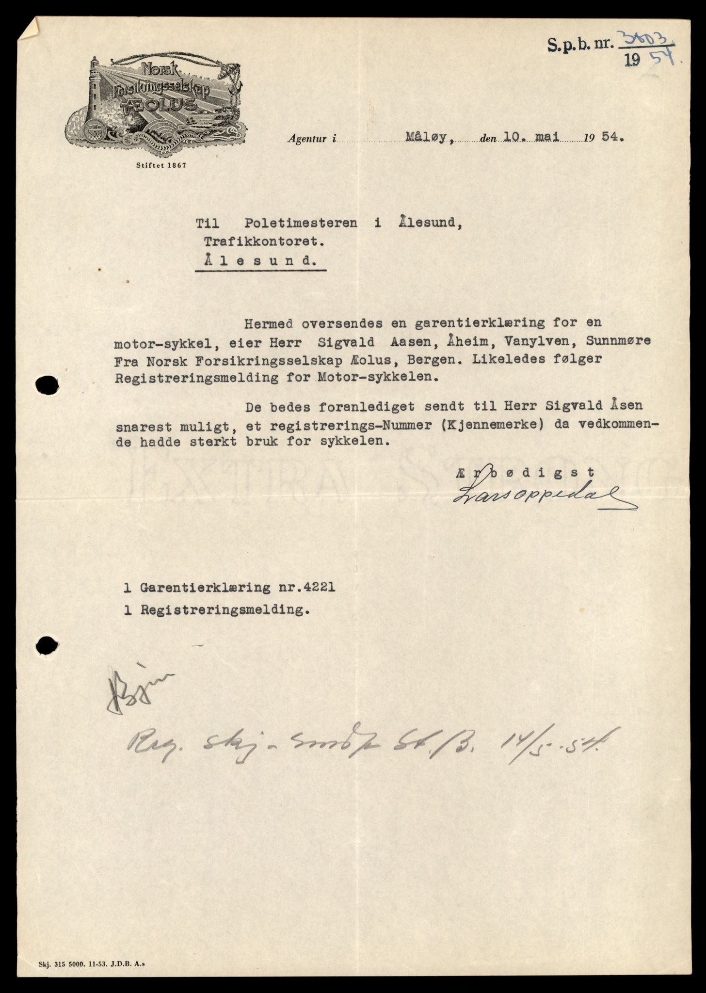 Møre og Romsdal vegkontor - Ålesund trafikkstasjon, AV/SAT-A-4099/F/Fe/L0037: Registreringskort for kjøretøy T 13031 - T 13179, 1927-1998, s. 2654