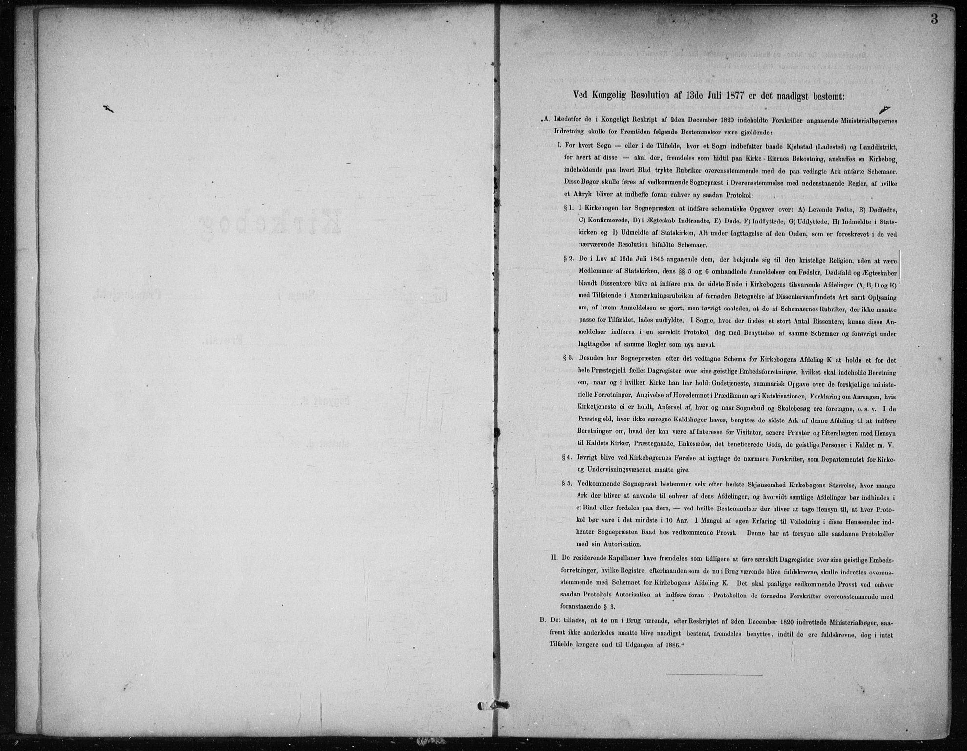 Bergen kommunale pleiehjem - stiftelsespresten, SAB/A-100281: Ministerialbok nr. A 5, 1887-1908, s. 3