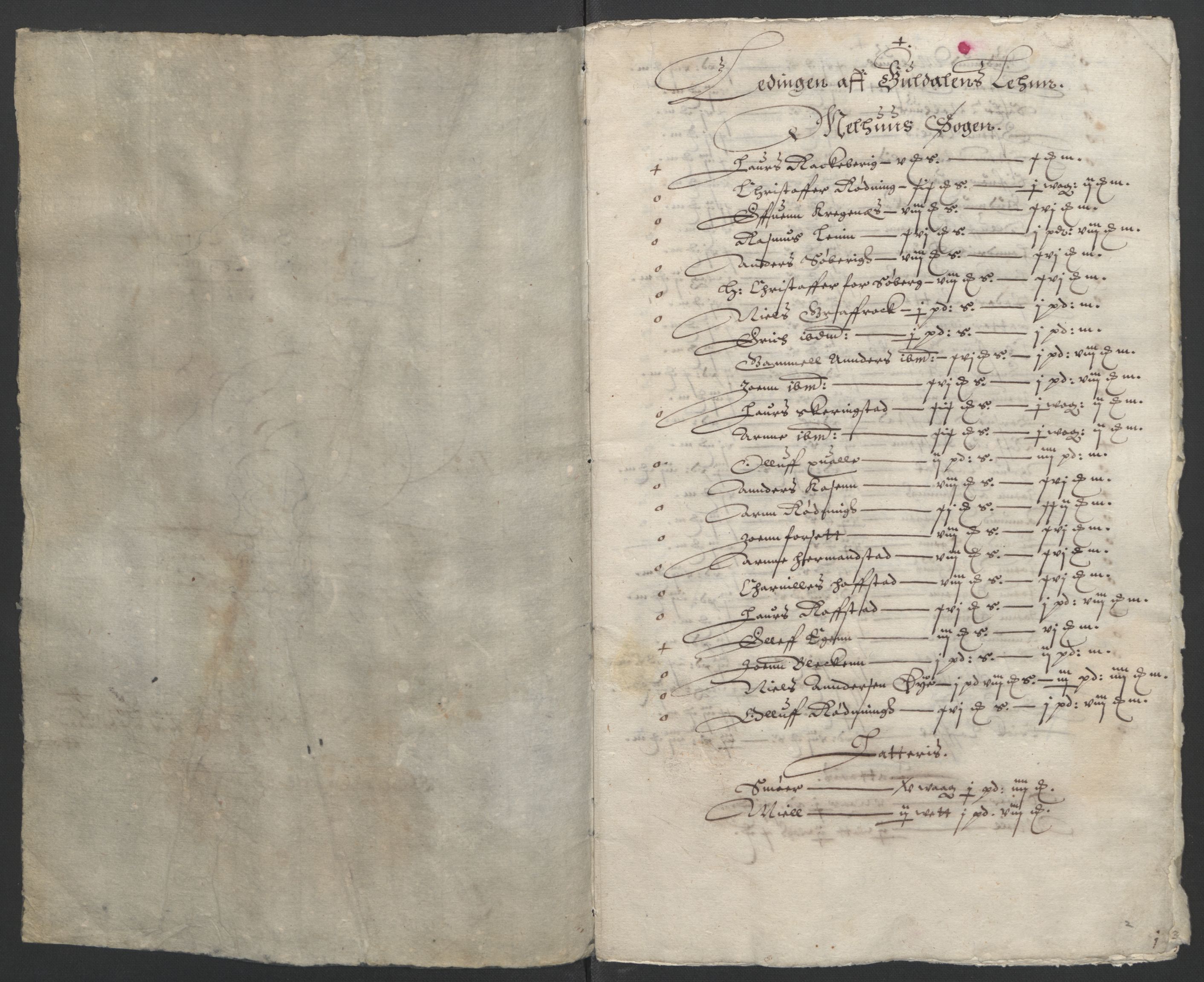 Stattholderembetet 1572-1771, RA/EA-2870/Ek/L0006/0001: Jordebøker til utlikning av garnisonsskatt 1624-1626: / Jordebøker for Trondheim len, 1624, s. 16
