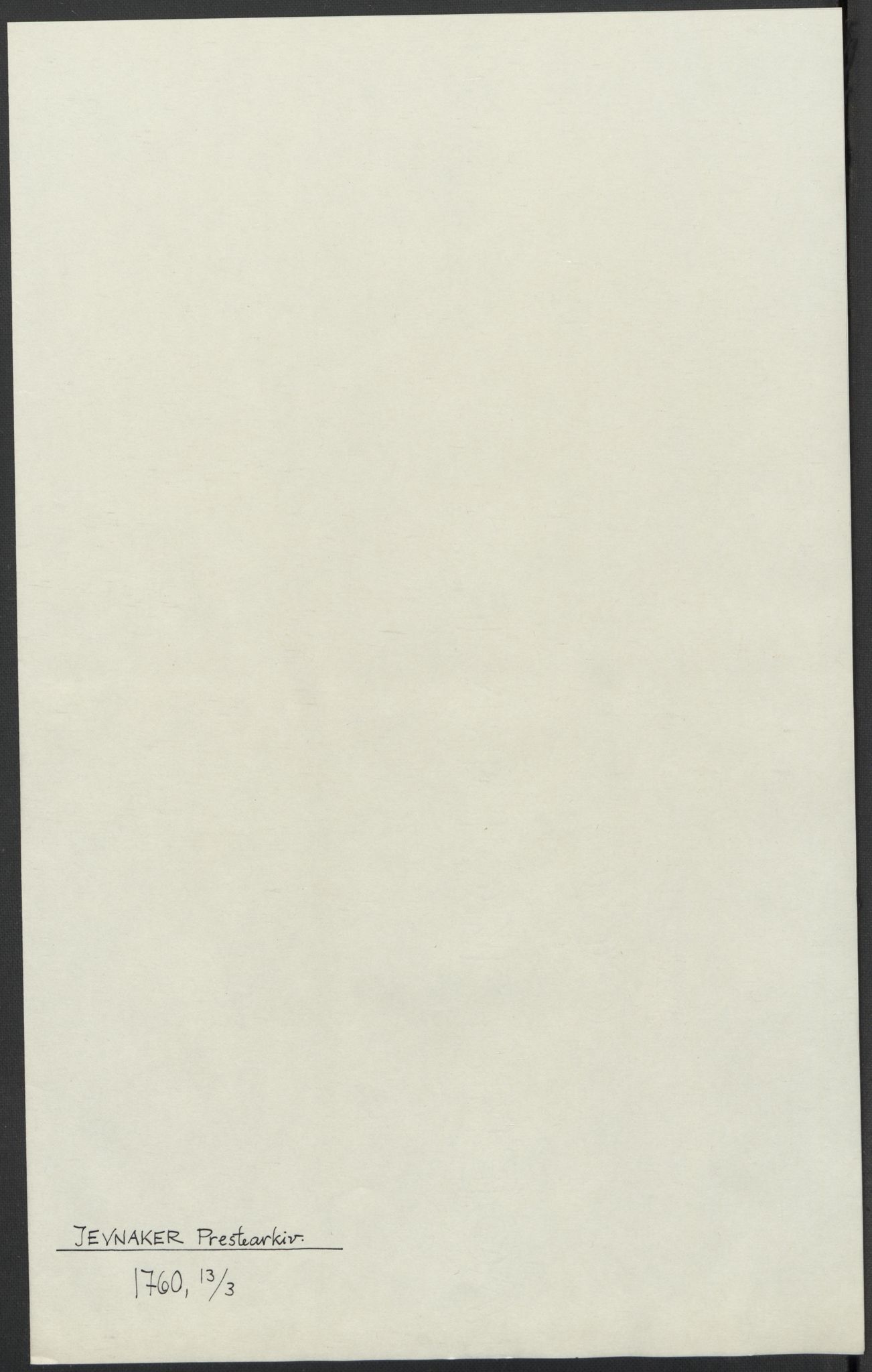 Riksarkivets diplomsamling, RA/EA-5965/F15/L0014: Prestearkiv - Oppland, 1696-1879, s. 127
