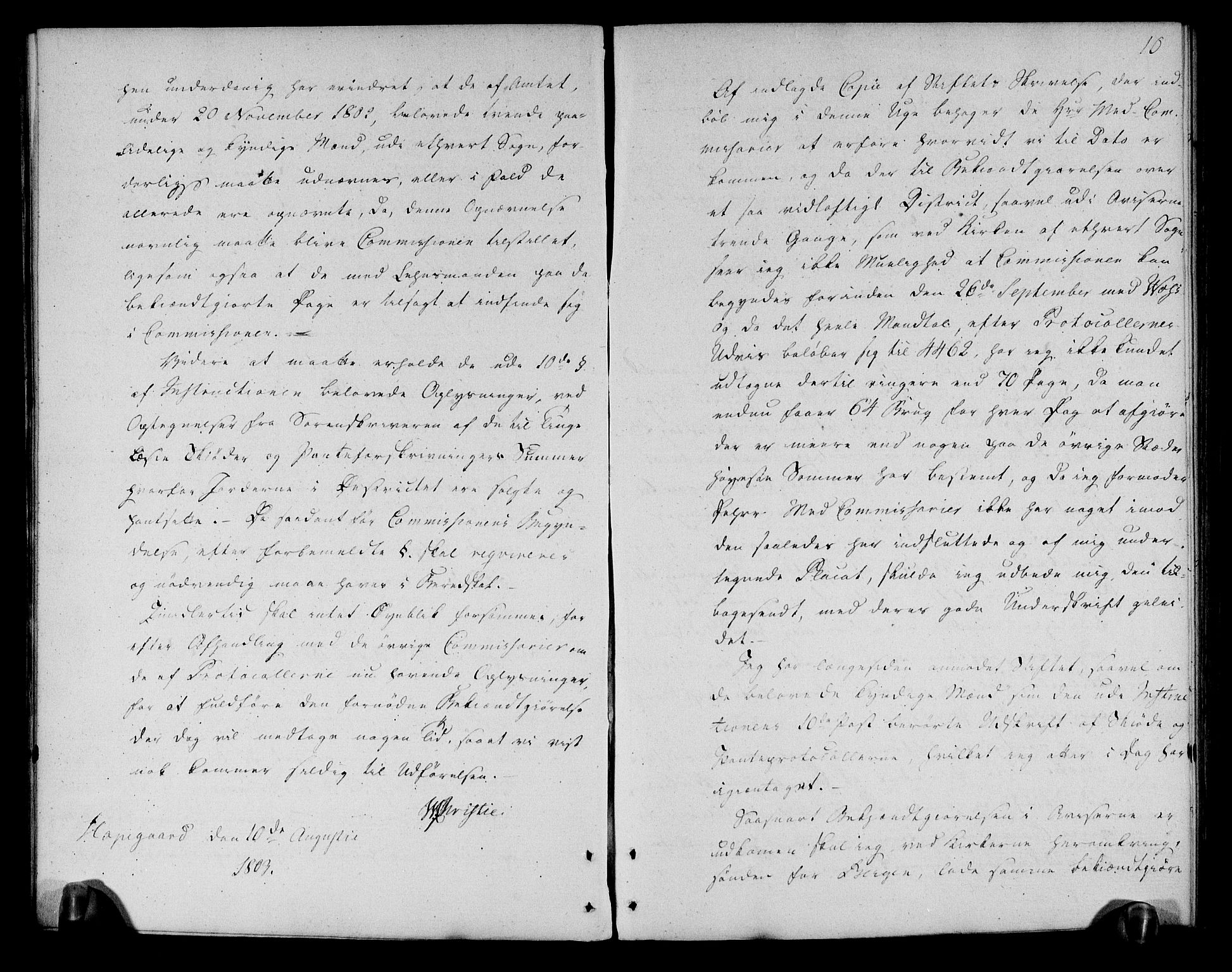 Rentekammeret inntil 1814, Realistisk ordnet avdeling, AV/RA-EA-4070/N/Ne/Nea/L0110: Nordhordland og Voss fogderi. Deliberasjonsprotokoll, 1803, s. 12