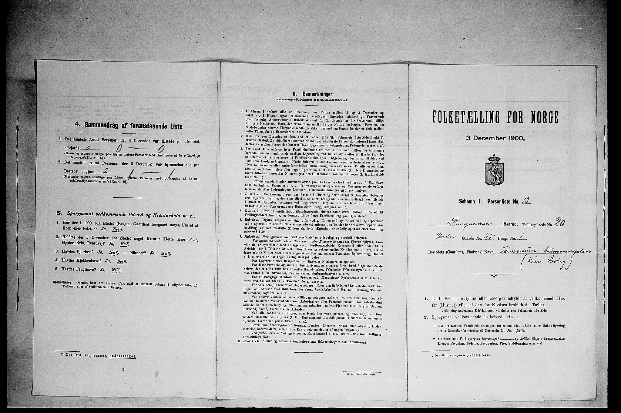 SAH, Folketelling 1900 for 0412 Ringsaker herred, 1900, s. 3577