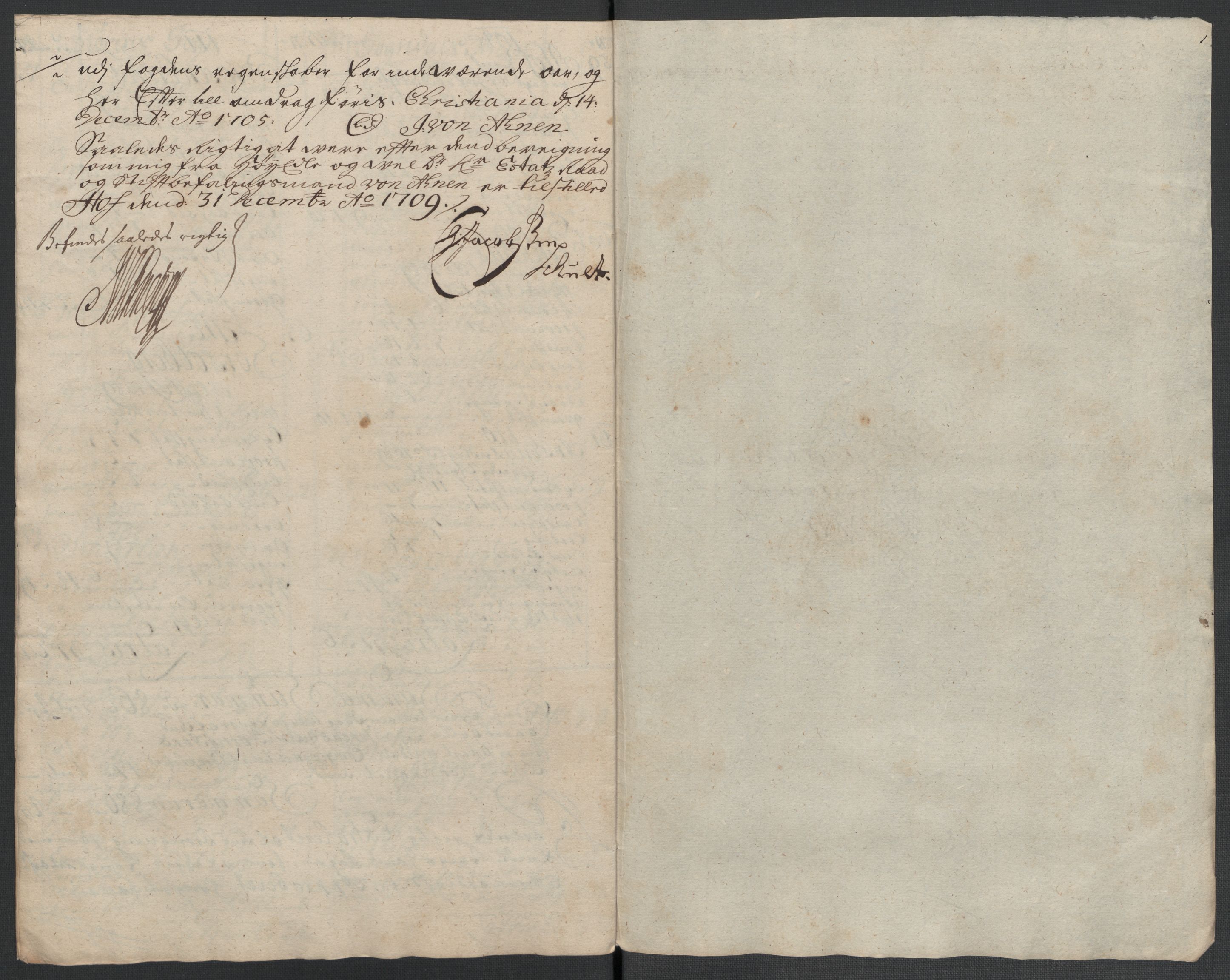 Rentekammeret inntil 1814, Reviderte regnskaper, Fogderegnskap, AV/RA-EA-4092/R60/L3959: Fogderegnskap Orkdal og Gauldal, 1709, s. 376