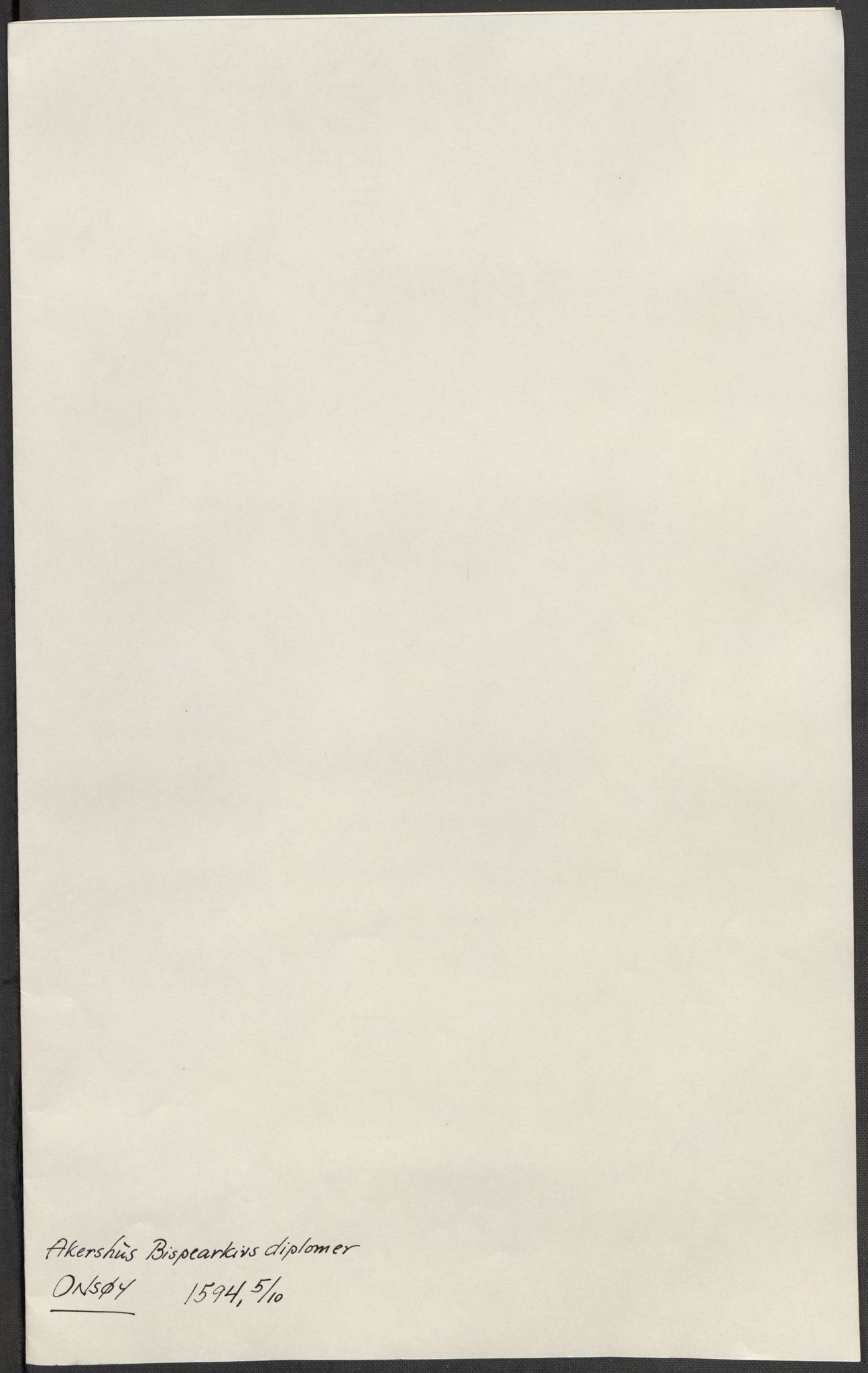 Riksarkivets diplomsamling, AV/RA-EA-5965/F15/L0003: Prestearkiv - Østfold, 1594-1700, s. 85
