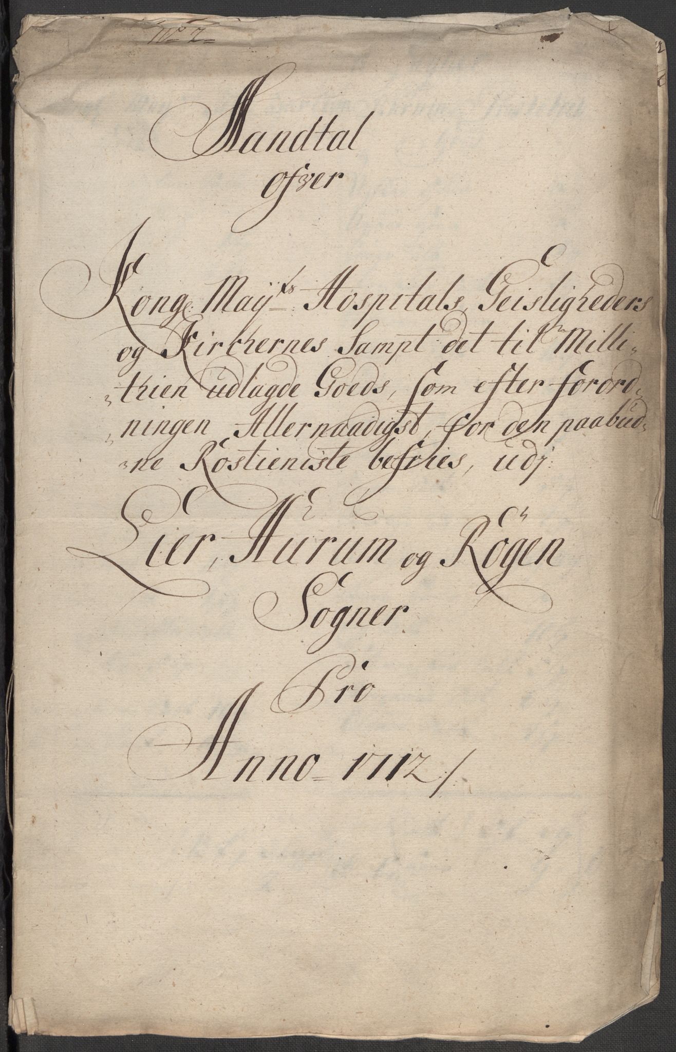 Rentekammeret inntil 1814, Reviderte regnskaper, Fogderegnskap, RA/EA-4092/R31/L1707: Fogderegnskap Hurum, Røyken, Eiker, Lier og Buskerud, 1712, s. 164