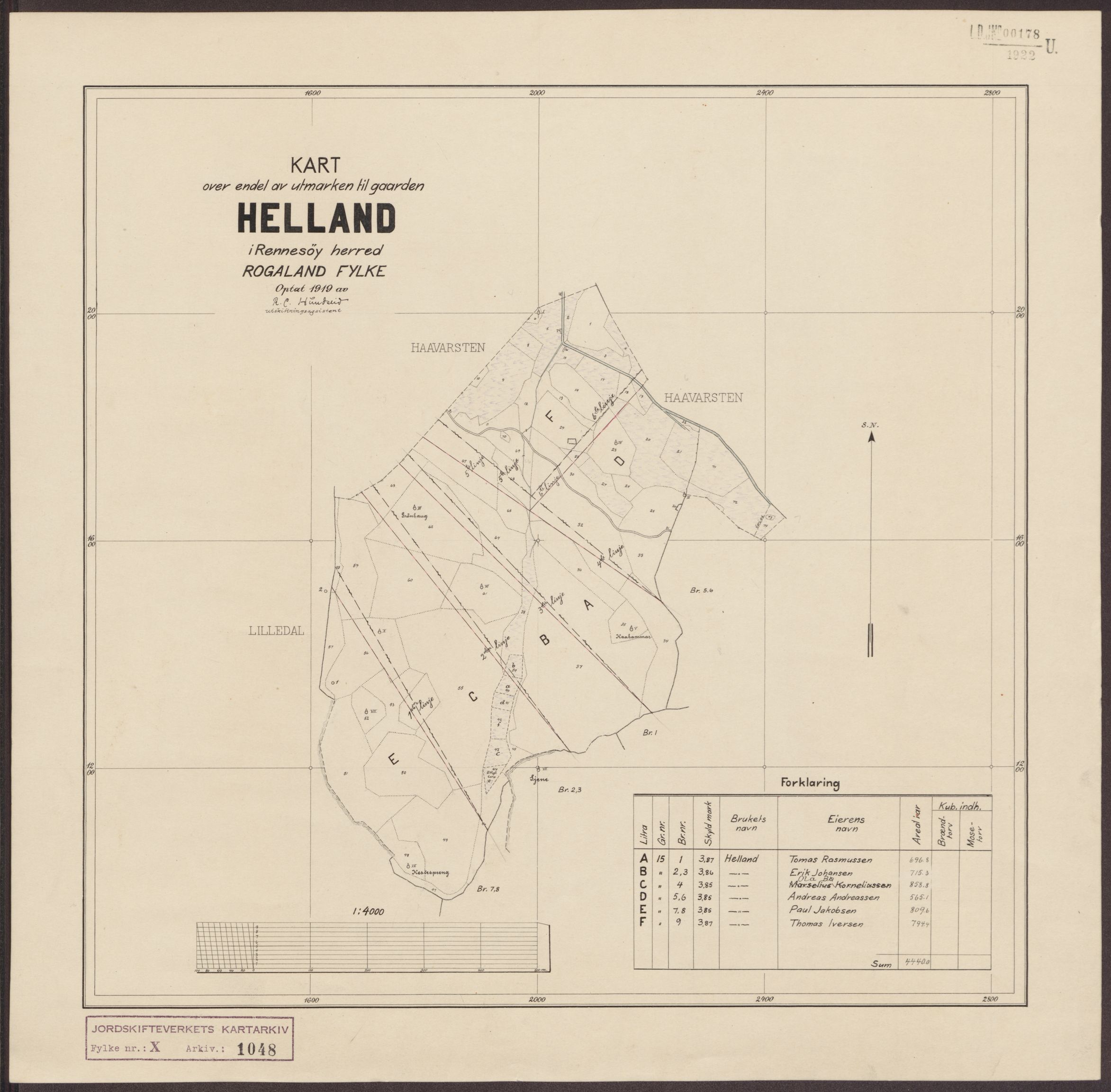 Jordskifteverkets kartarkiv, AV/RA-S-3929/T, 1859-1988, s. 1225