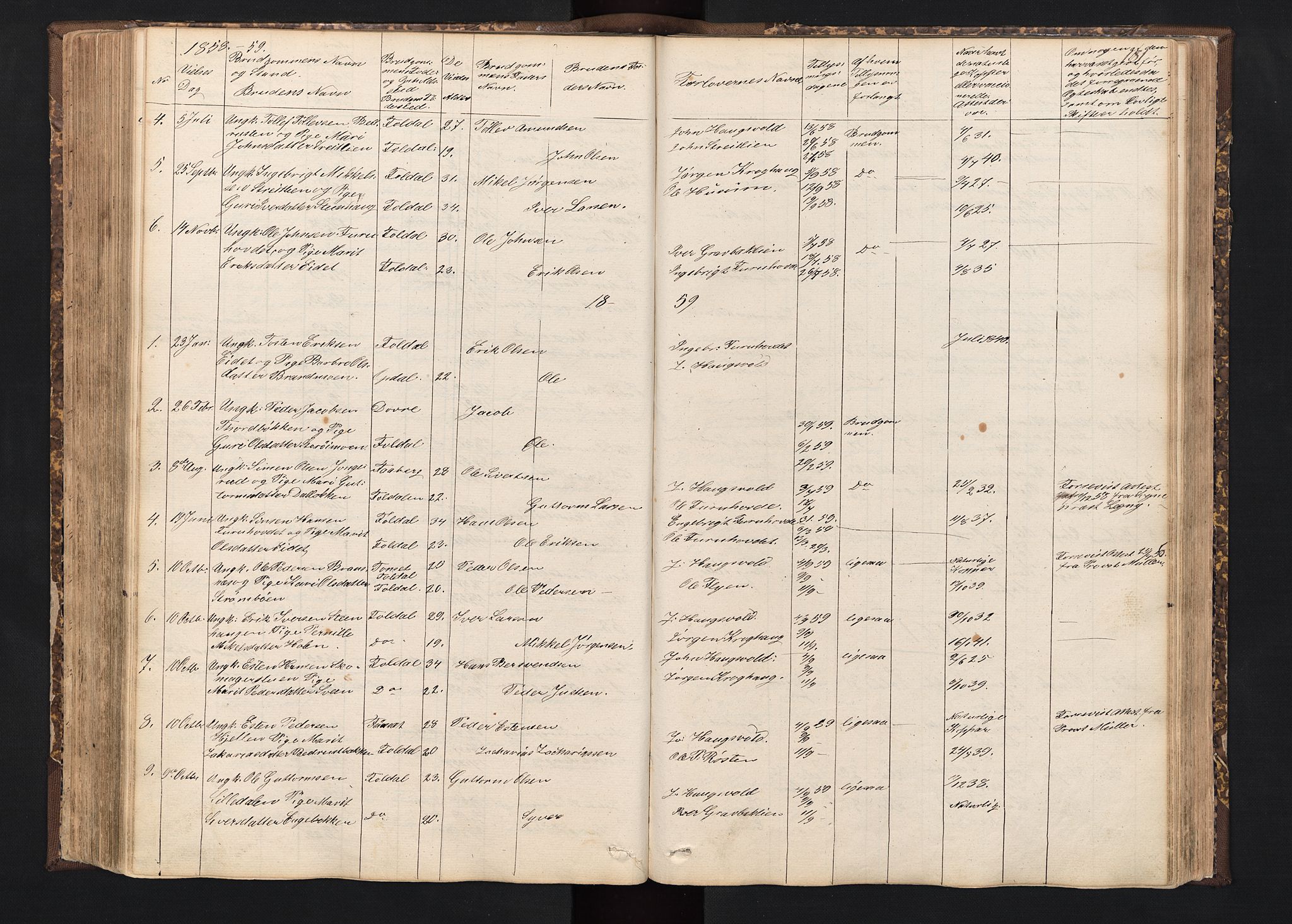 Alvdal prestekontor, AV/SAH-PREST-060/H/Ha/Hab/L0001: Klokkerbok nr. 1, 1857-1893, s. 181
