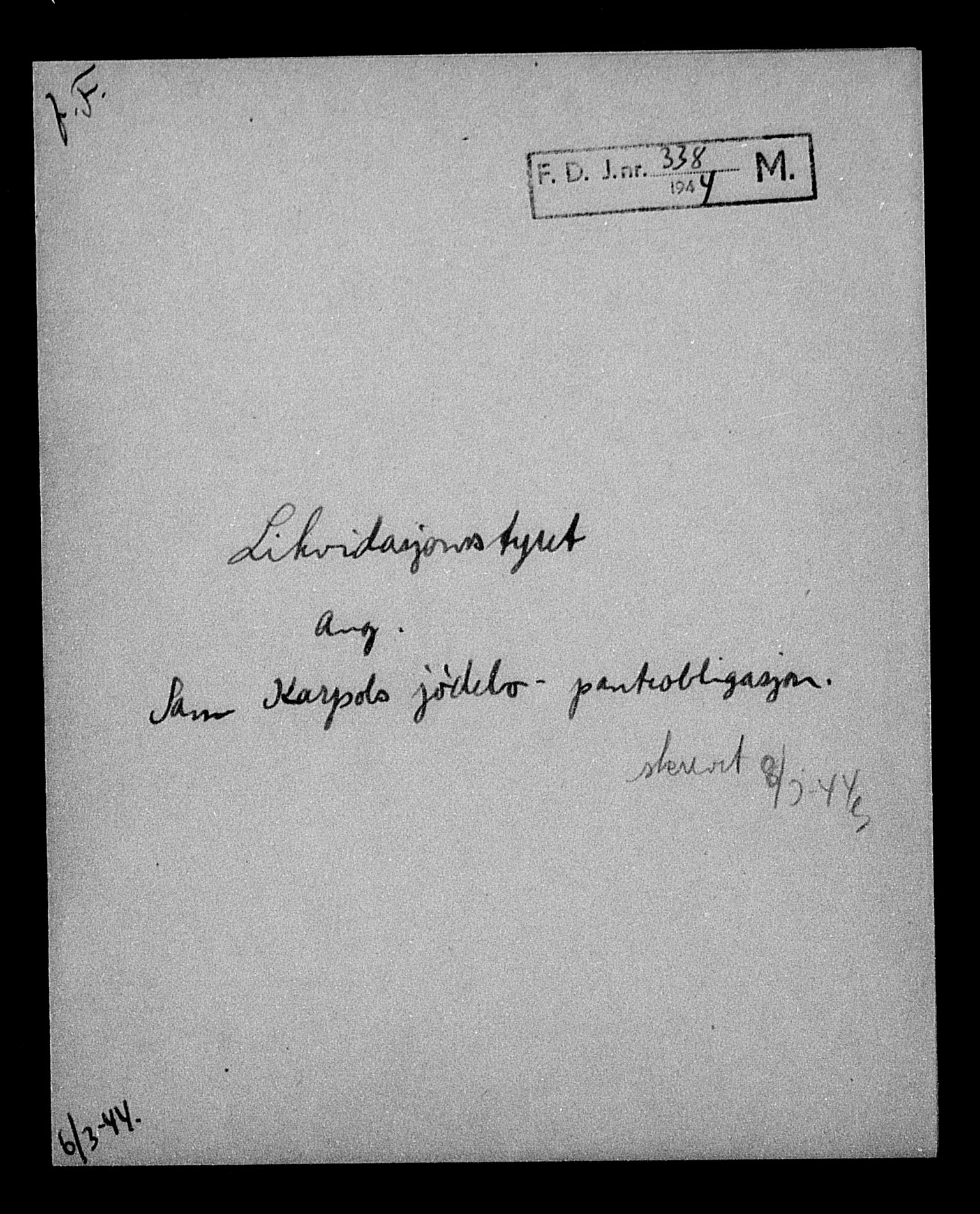 Justisdepartementet, Tilbakeføringskontoret for inndratte formuer, AV/RA-S-1564/H/Hc/Hcc/L0949: --, 1945-1947, s. 721