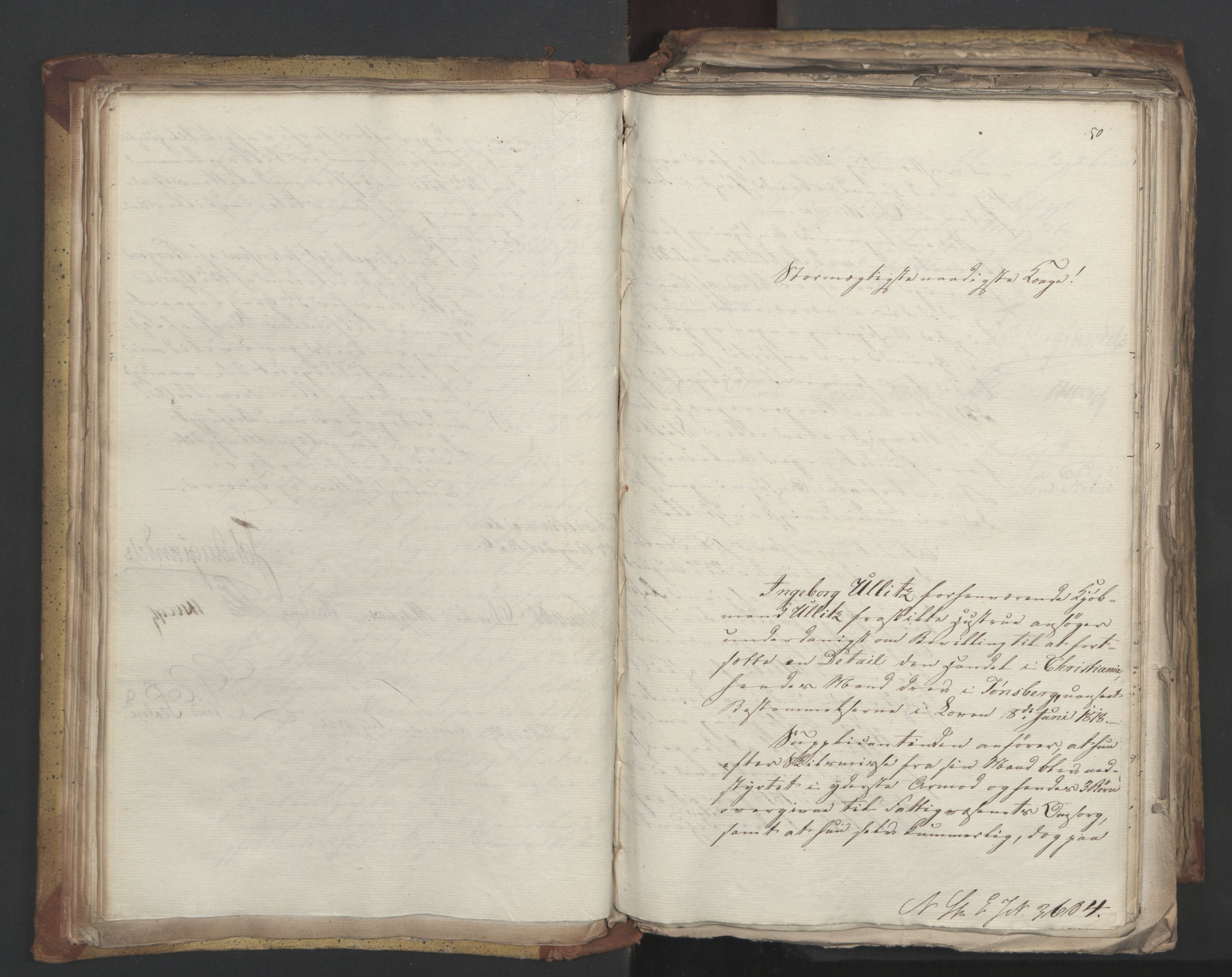 Statsrådsavdelingen i Stockholm, AV/RA-S-1003/D/Da/L0048: Regjeringsinnstillinger nr. 3600-3859, 1826, s. 64
