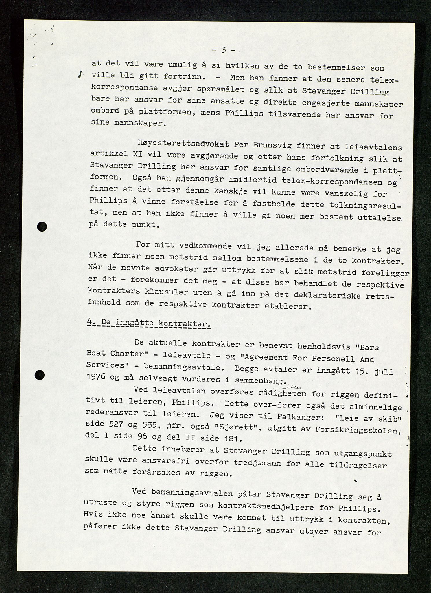 Pa 1503 - Stavanger Drilling AS, AV/SAST-A-101906/Da/L0017: Alexander L. Kielland - Saks- og korrespondansearkiv, 1981-1984, s. 107