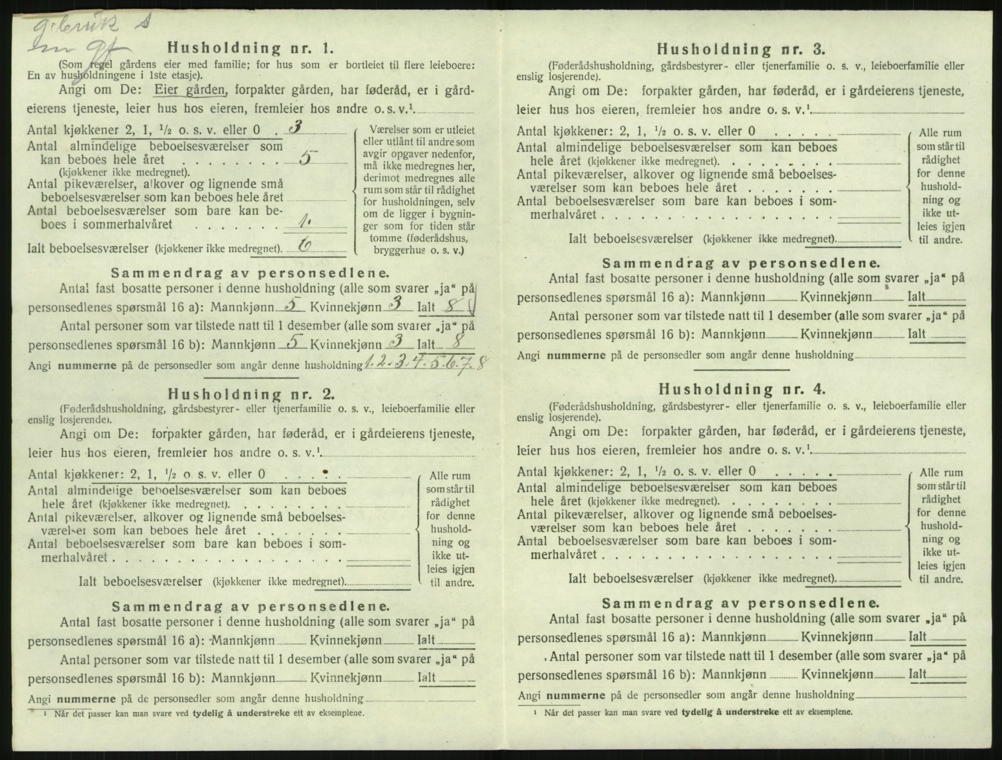 SAK, Folketelling 1920 for 0924 Landvik herred, 1920, s. 683
