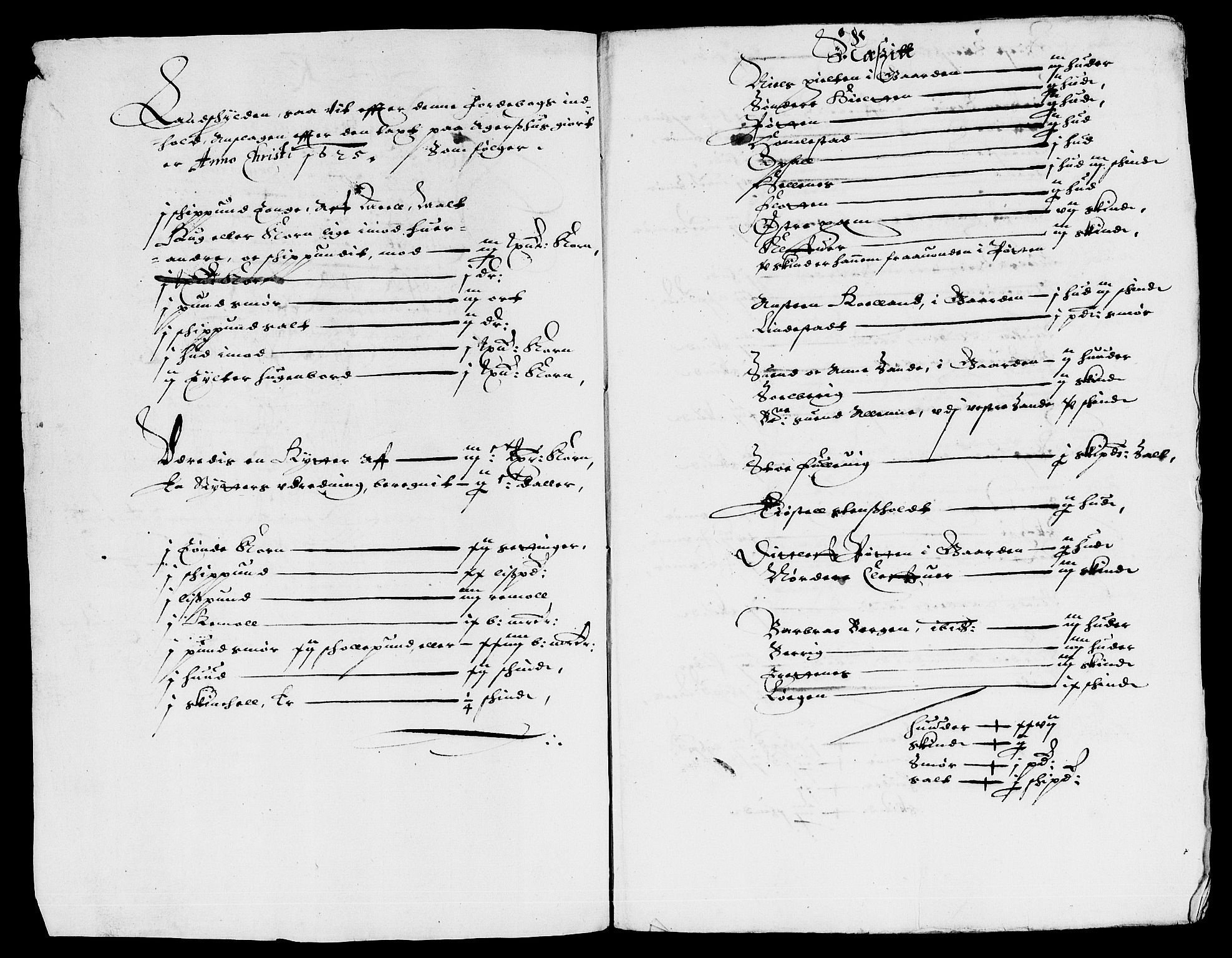 Rentekammeret inntil 1814, Reviderte regnskaper, Lensregnskaper, AV/RA-EA-5023/R/Rb/Rbl/L0009: Brunla len, 1643-1647
