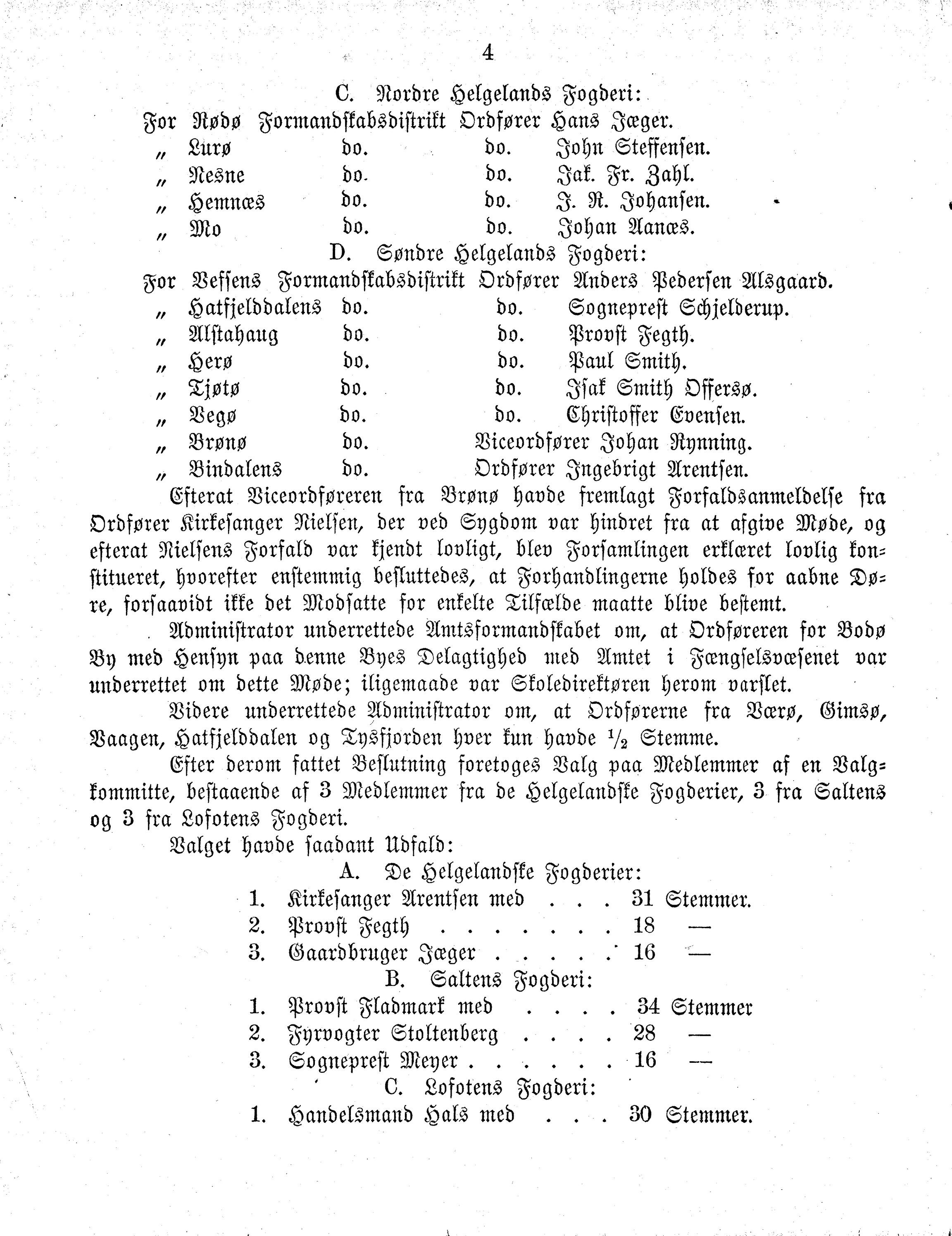 Nordland Fylkeskommune. Fylkestinget, AIN/NFK-17/176/A/Ac/L0005: Fylkestingsforhandlinger 1866-1870, 1866-1870