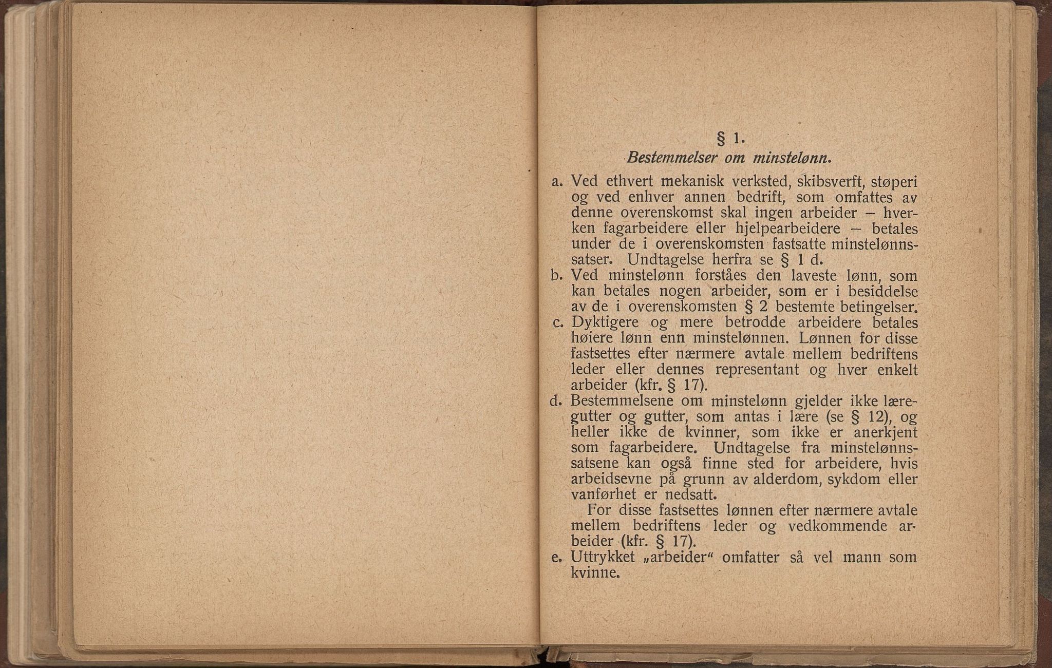 Norsk jern- og metallarbeiderforbund, AAB/ARK-1659/O/L0001/0011: Verkstedsoverenskomsten / Verkstedsoverenskomsten, 1926