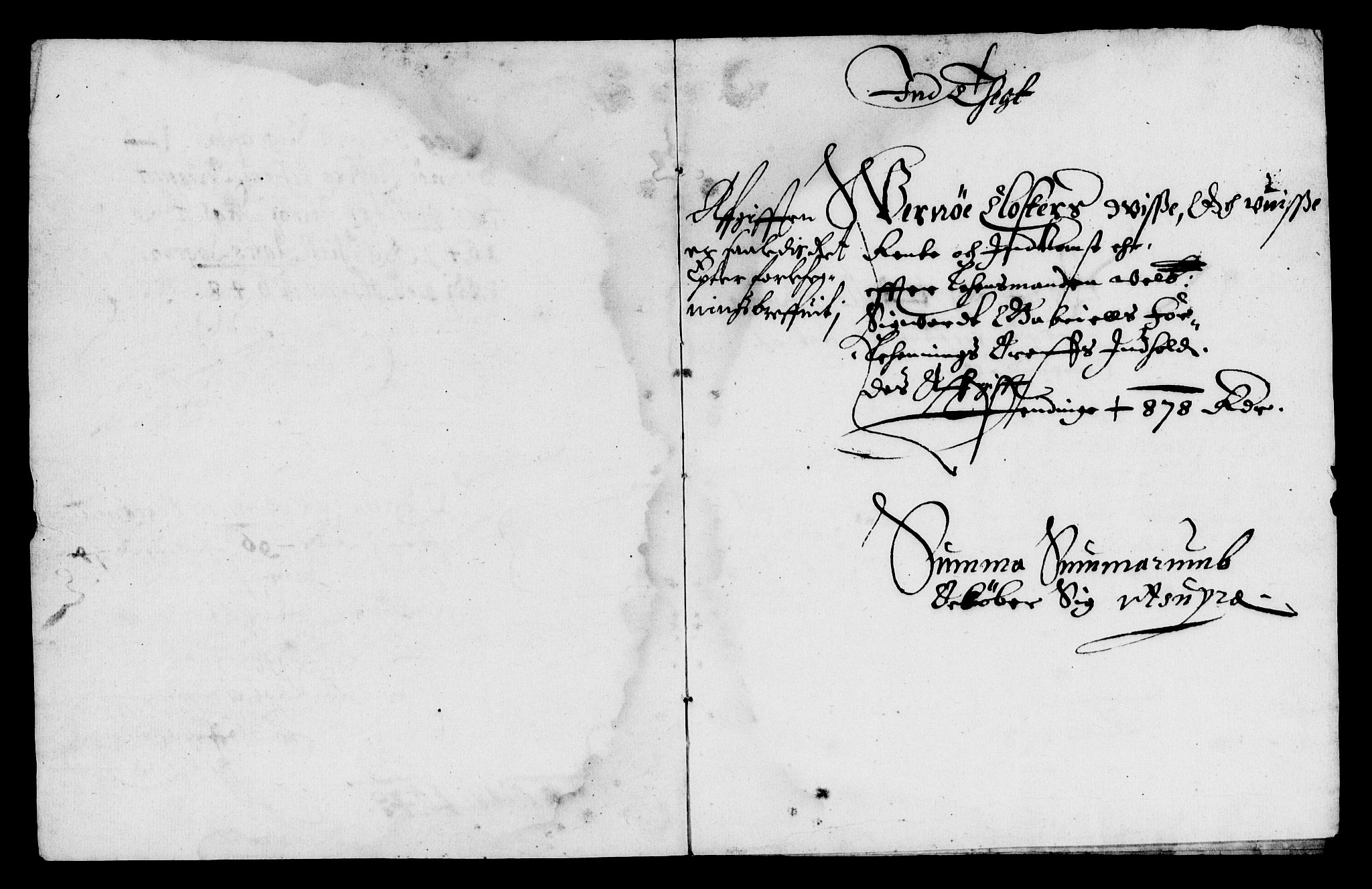 Rentekammeret inntil 1814, Reviderte regnskaper, Lensregnskaper, AV/RA-EA-5023/R/Rb/Rbg/L0008: Verne kloster len, 1618-1651