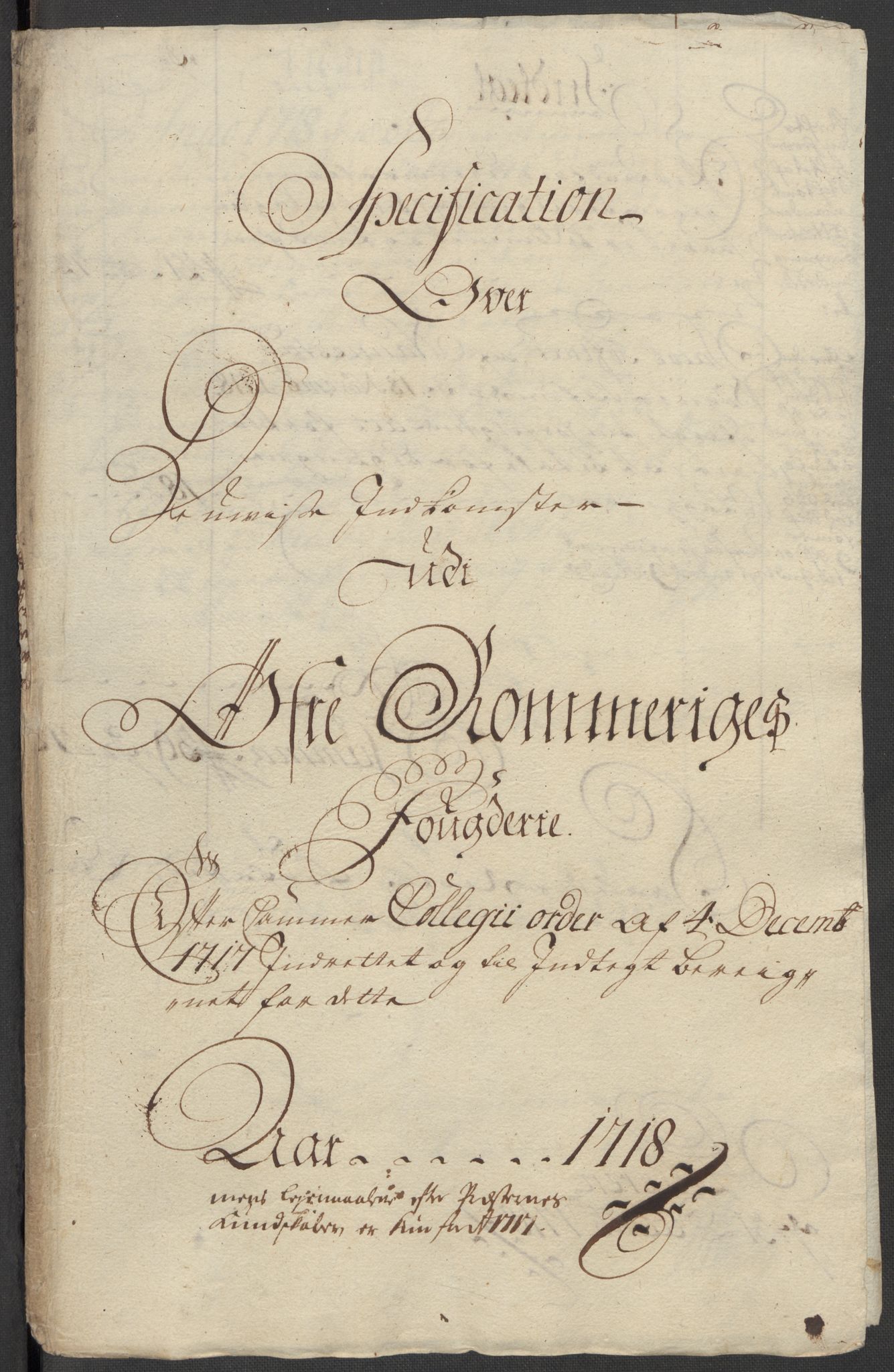 Rentekammeret inntil 1814, Reviderte regnskaper, Fogderegnskap, RA/EA-4092/R12/L0727: Fogderegnskap Øvre Romerike, 1718, s. 235