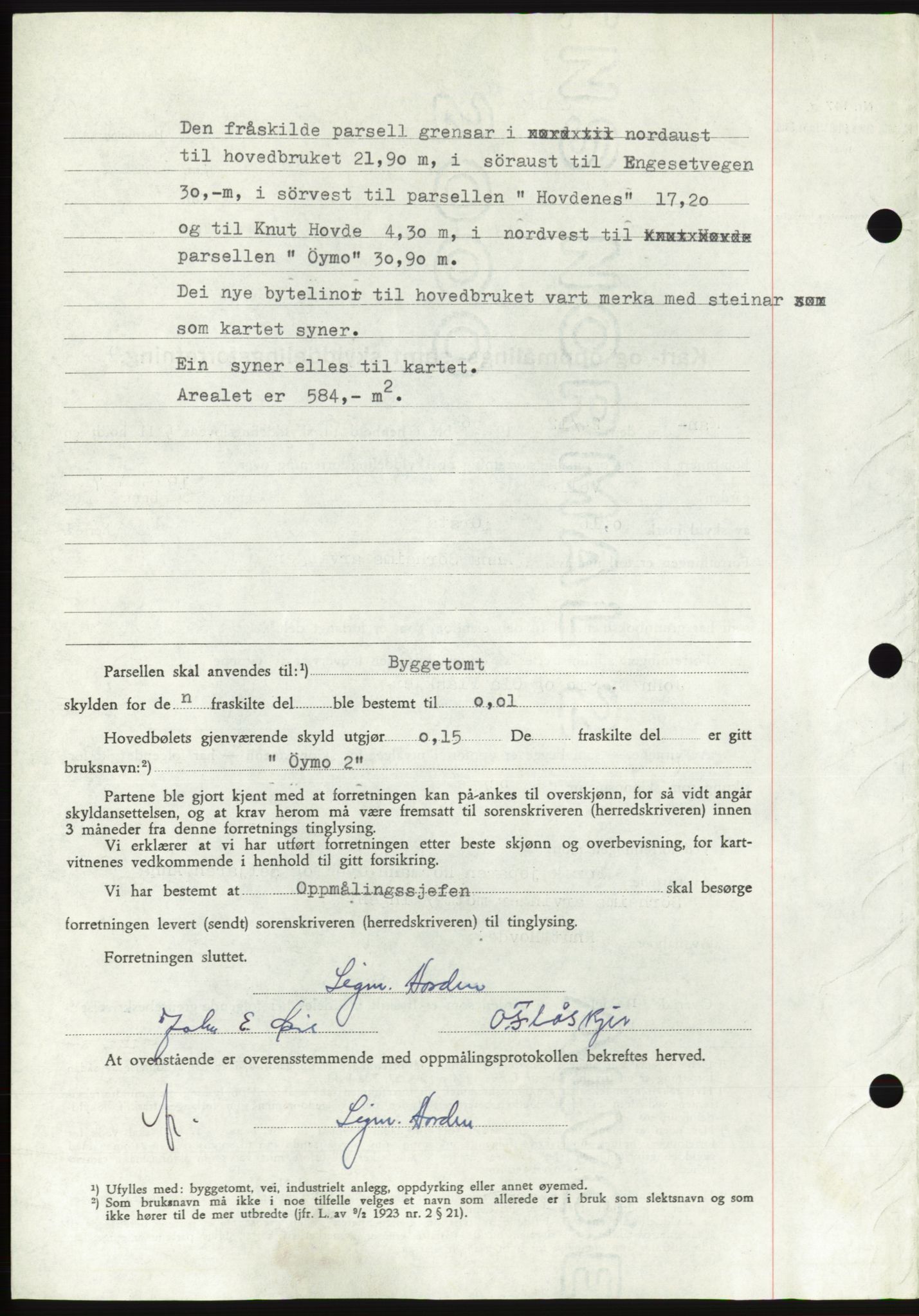 Søre Sunnmøre sorenskriveri, AV/SAT-A-4122/1/2/2C/L0105: Pantebok nr. 31A, 1956-1957, Dagboknr: 113/1957