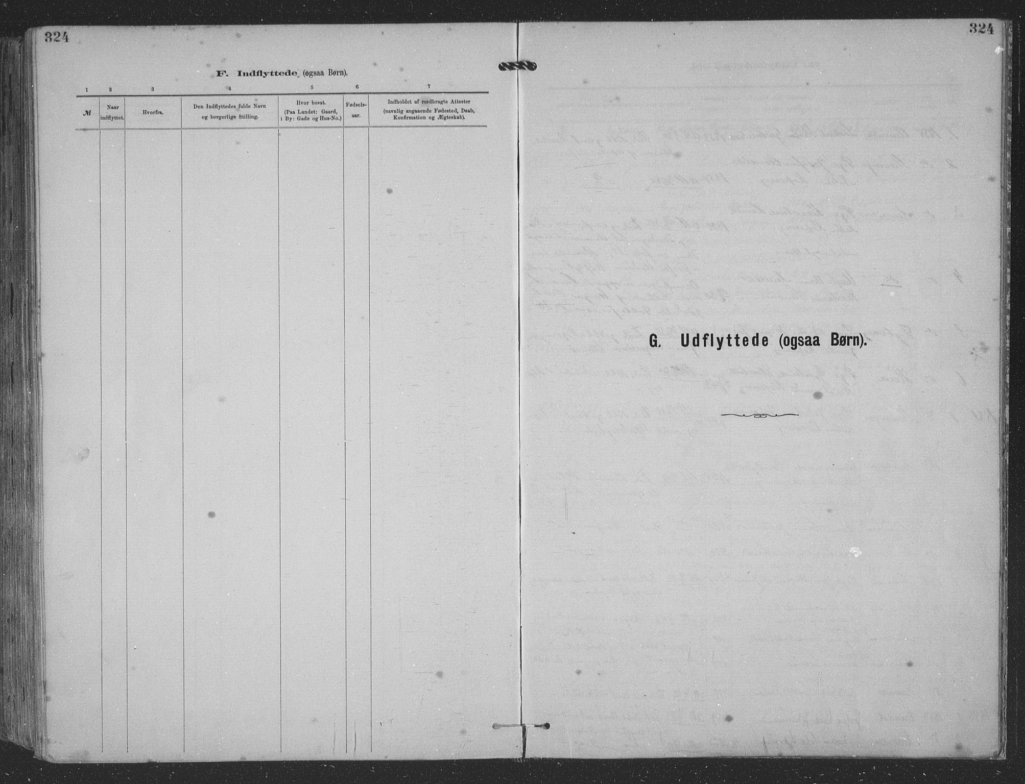 Kopervik sokneprestkontor, AV/SAST-A-101850/H/Ha/Haa/L0001: Ministerialbok nr. A 1, 1880-1919, s. 324