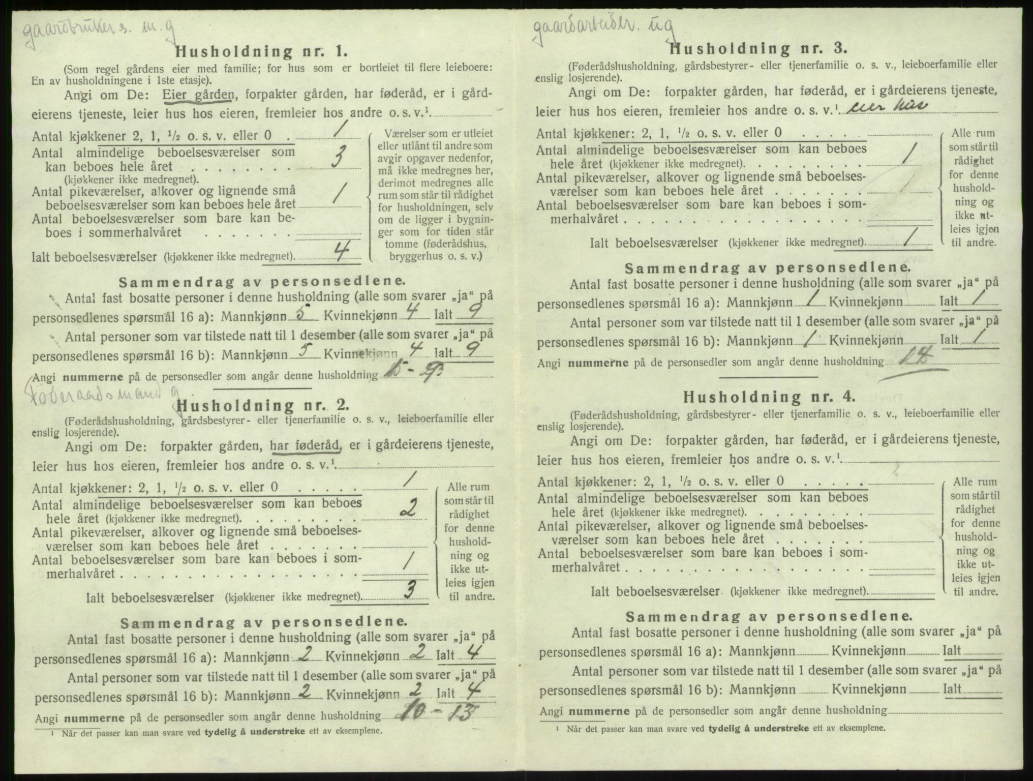 SAB, Folketelling 1920 for 1416 Kyrkjebø herred, 1920, s. 159