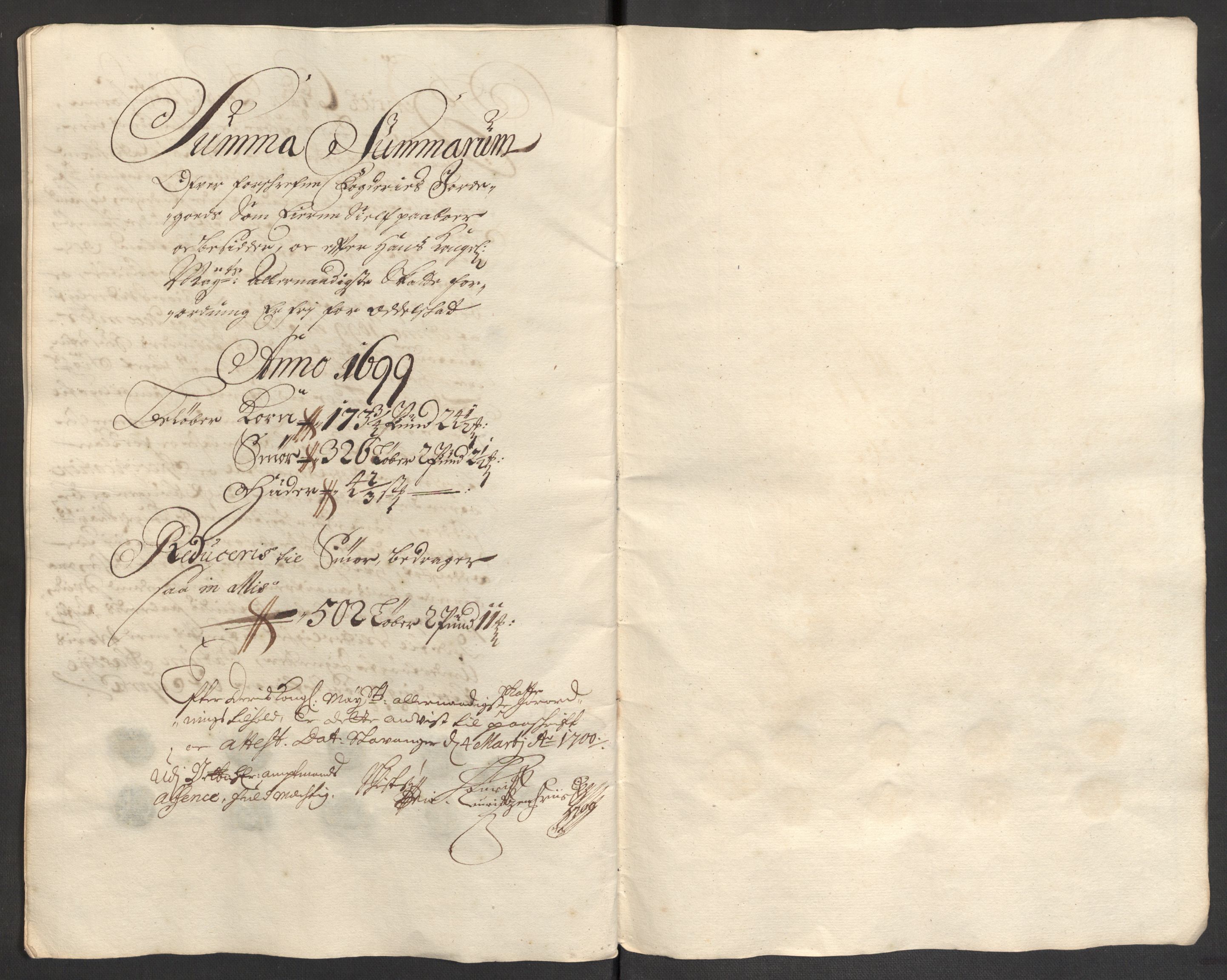 Rentekammeret inntil 1814, Reviderte regnskaper, Fogderegnskap, RA/EA-4092/R47/L2858: Fogderegnskap Ryfylke, 1697-1700, s. 303