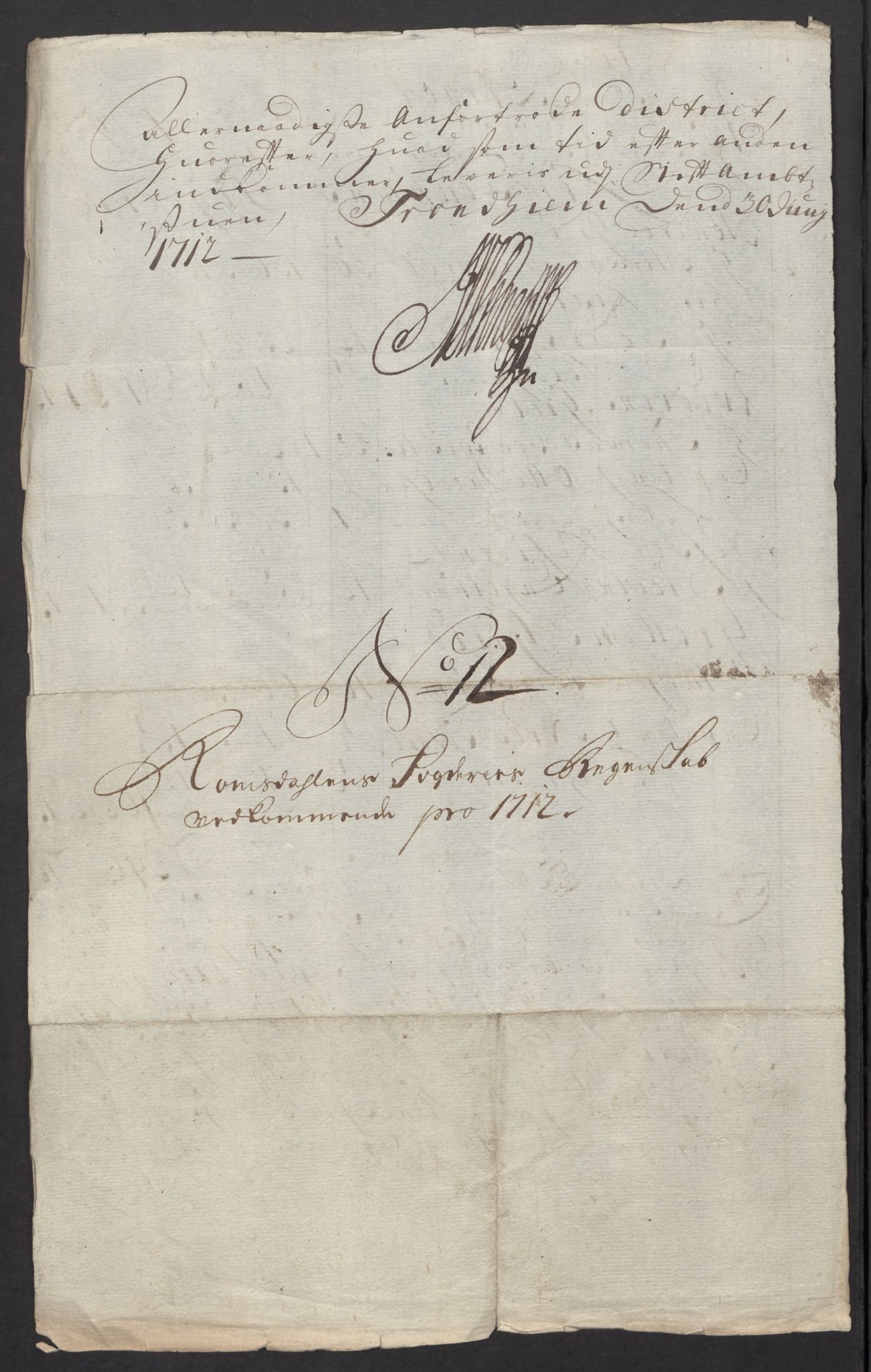 Rentekammeret inntil 1814, Reviderte regnskaper, Fogderegnskap, RA/EA-4092/R55/L3661: Fogderegnskap Romsdal, 1712, s. 125
