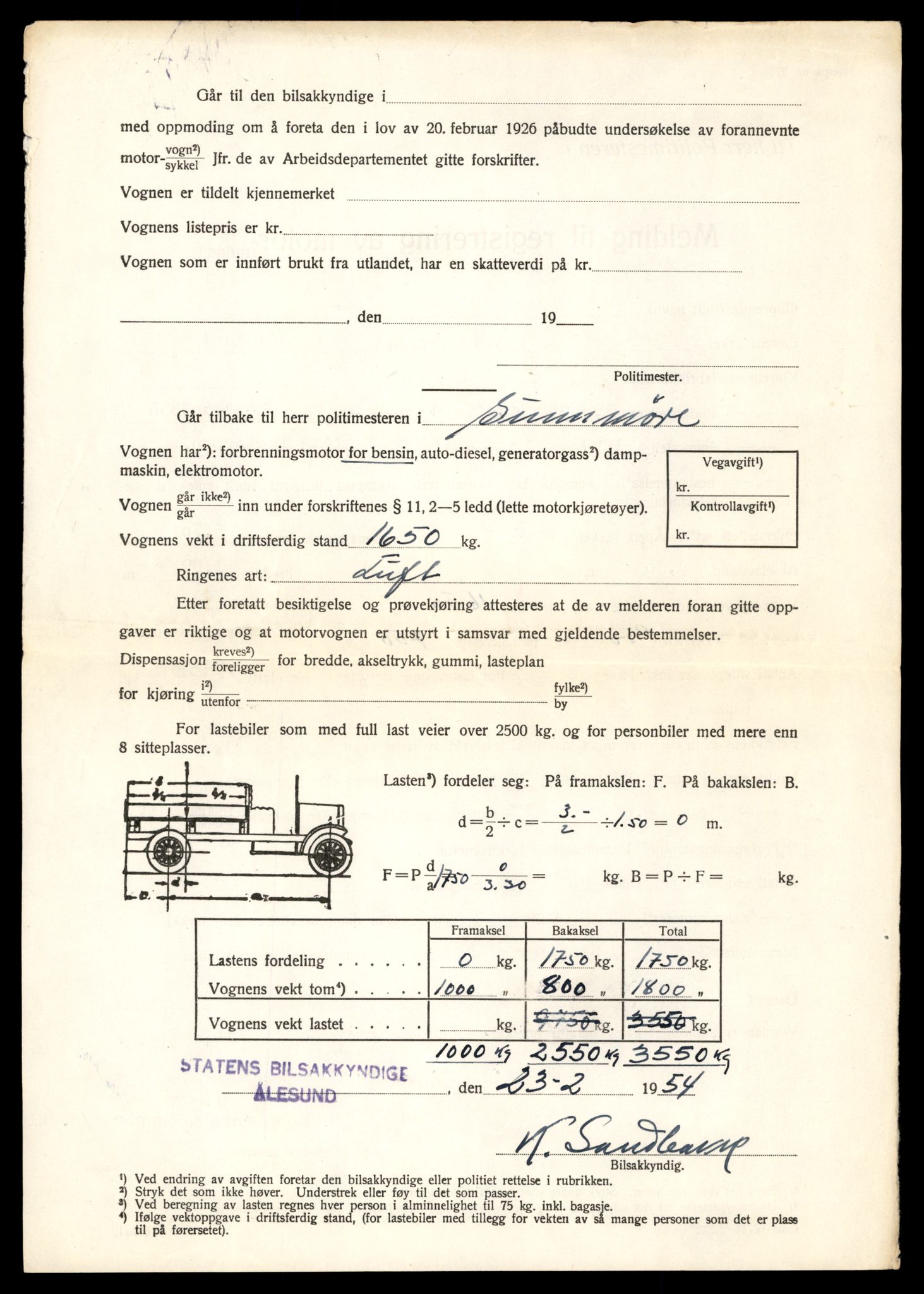 Møre og Romsdal vegkontor - Ålesund trafikkstasjon, AV/SAT-A-4099/F/Fe/L0034: Registreringskort for kjøretøy T 12500 - T 12652, 1927-1998, s. 2477