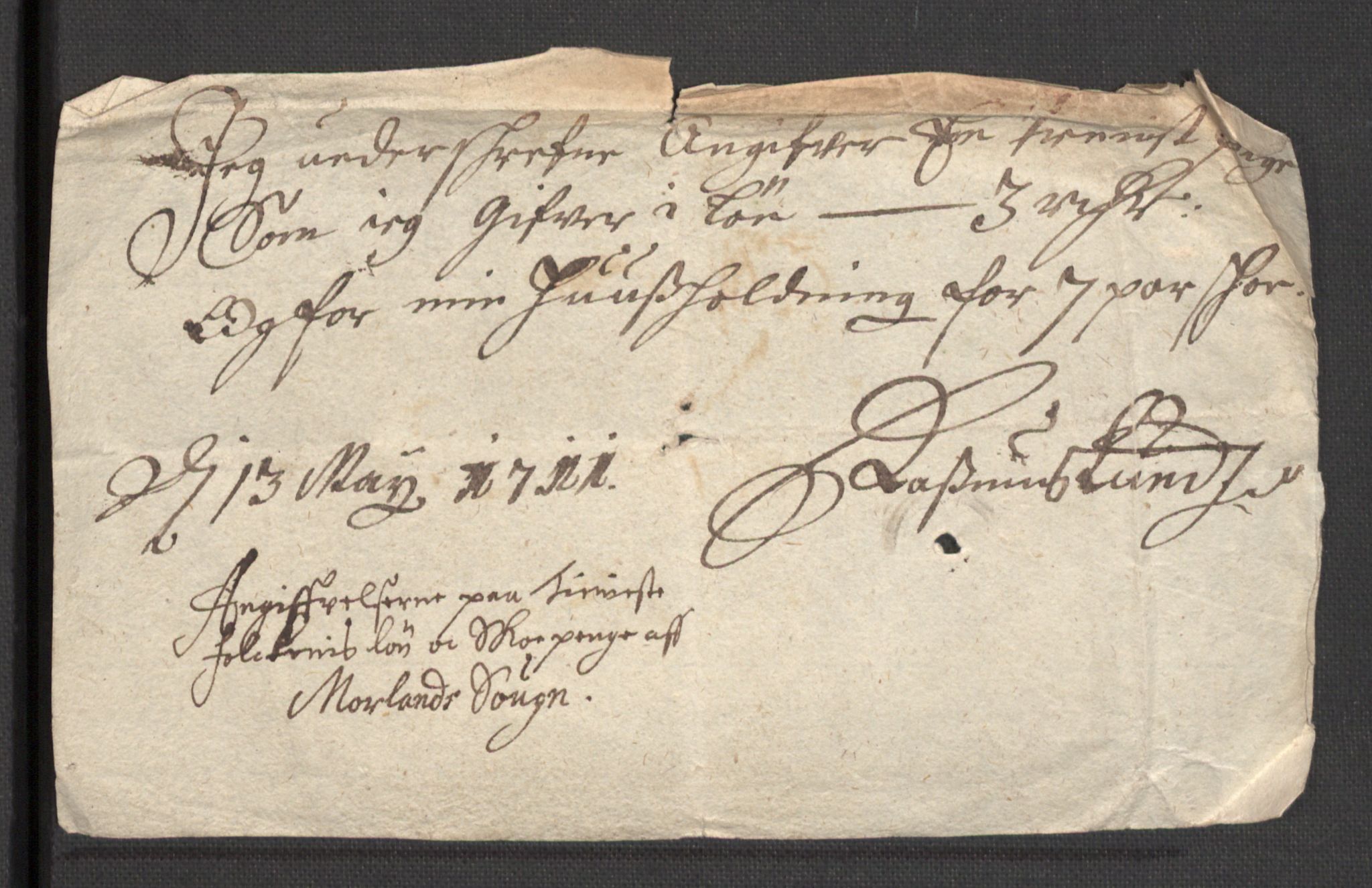 Rentekammeret inntil 1814, Reviderte regnskaper, Fogderegnskap, AV/RA-EA-4092/R36/L2121: Fogderegnskap Øvre og Nedre Telemark og Bamble, 1711, s. 221