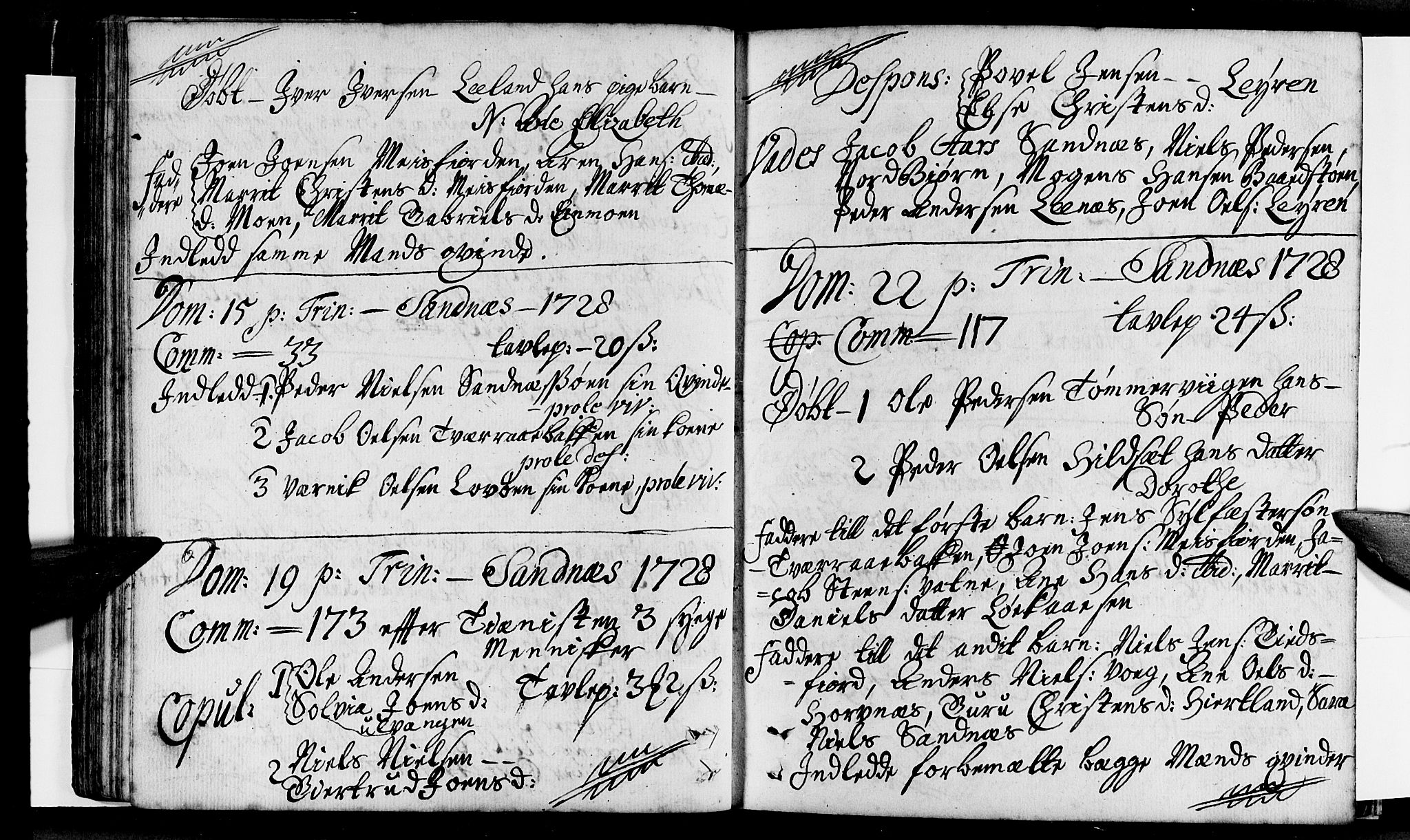 Ministerialprotokoller, klokkerbøker og fødselsregistre - Nordland, AV/SAT-A-1459/831/L0470: Ministerialbok nr. 831A01, 1714-1737