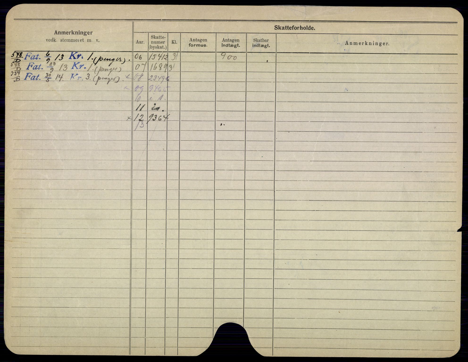 Oslo folkeregister, Registerkort, SAO/A-11715/K/Kb/L0040: N - Å, 1920